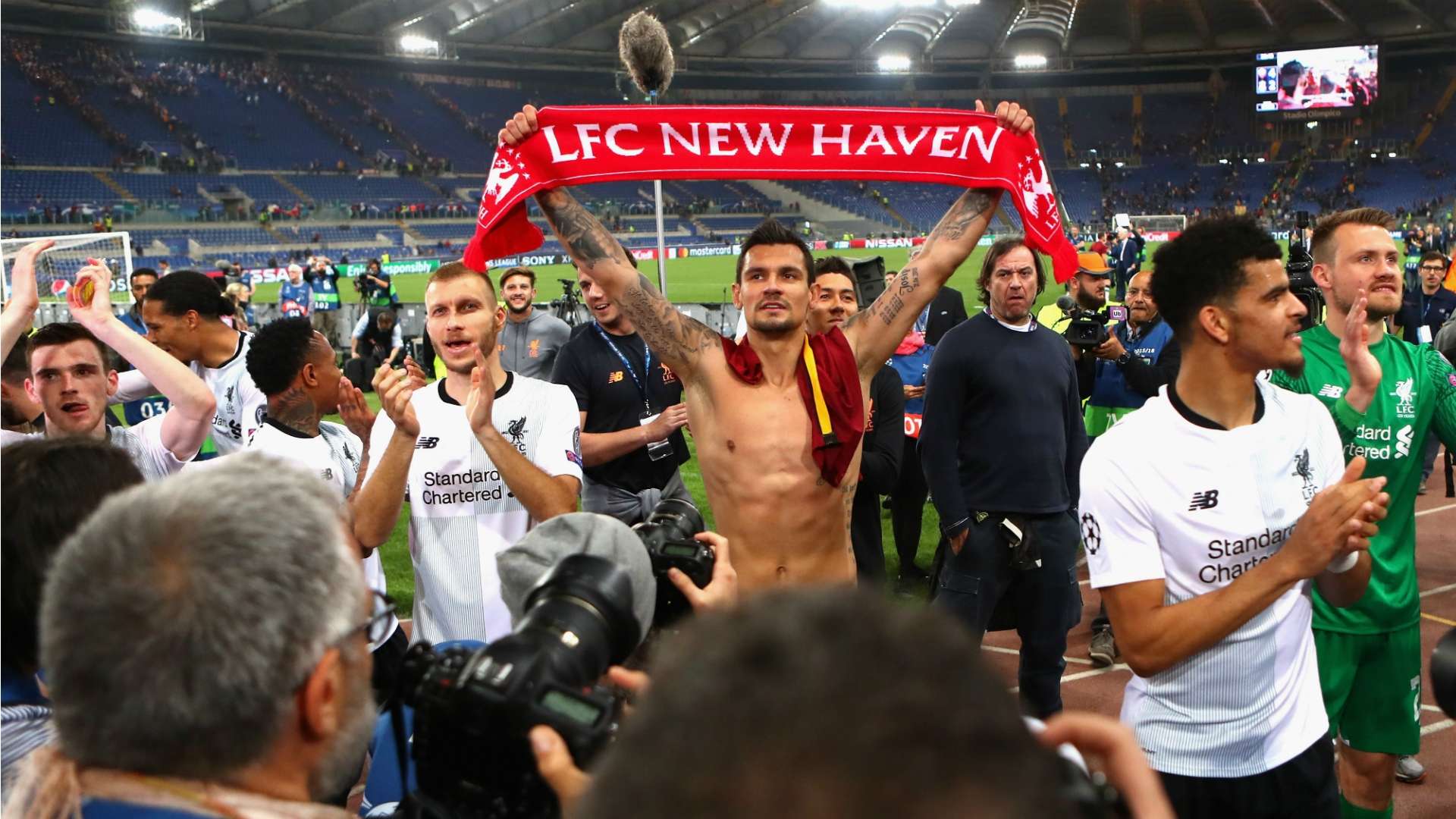 Dejan Lovren Roma Liverpool Champions league 02052018