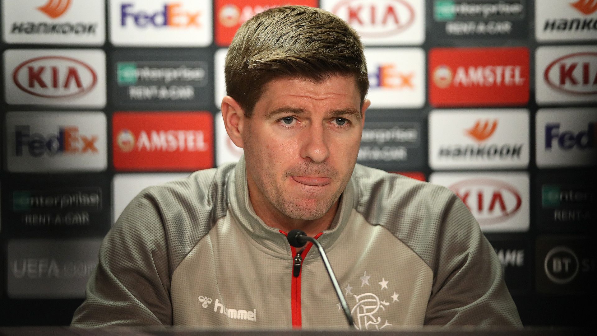 Glasgow Ranger Trainer Gerrad 11032020