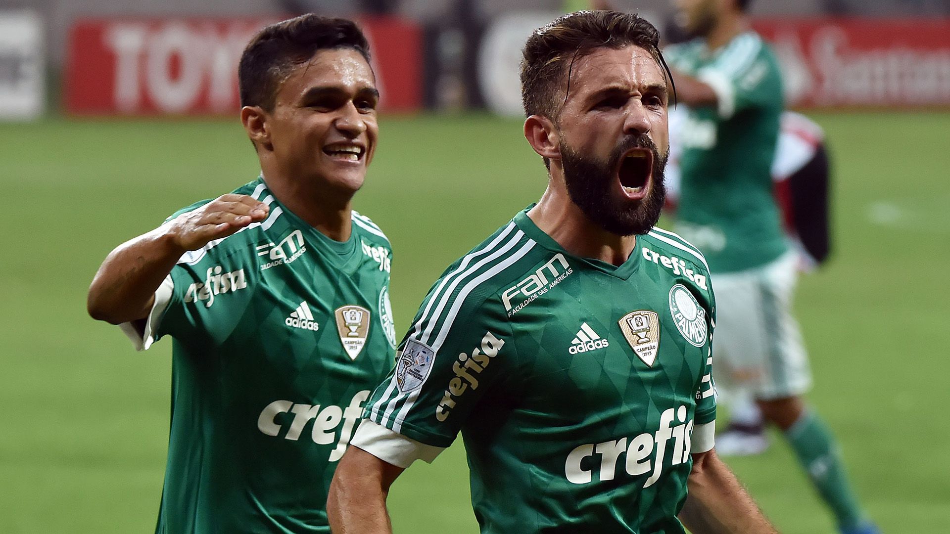 Agustin Allione Palmeiras River Plate Montevideo Copa Libertadores 14042016