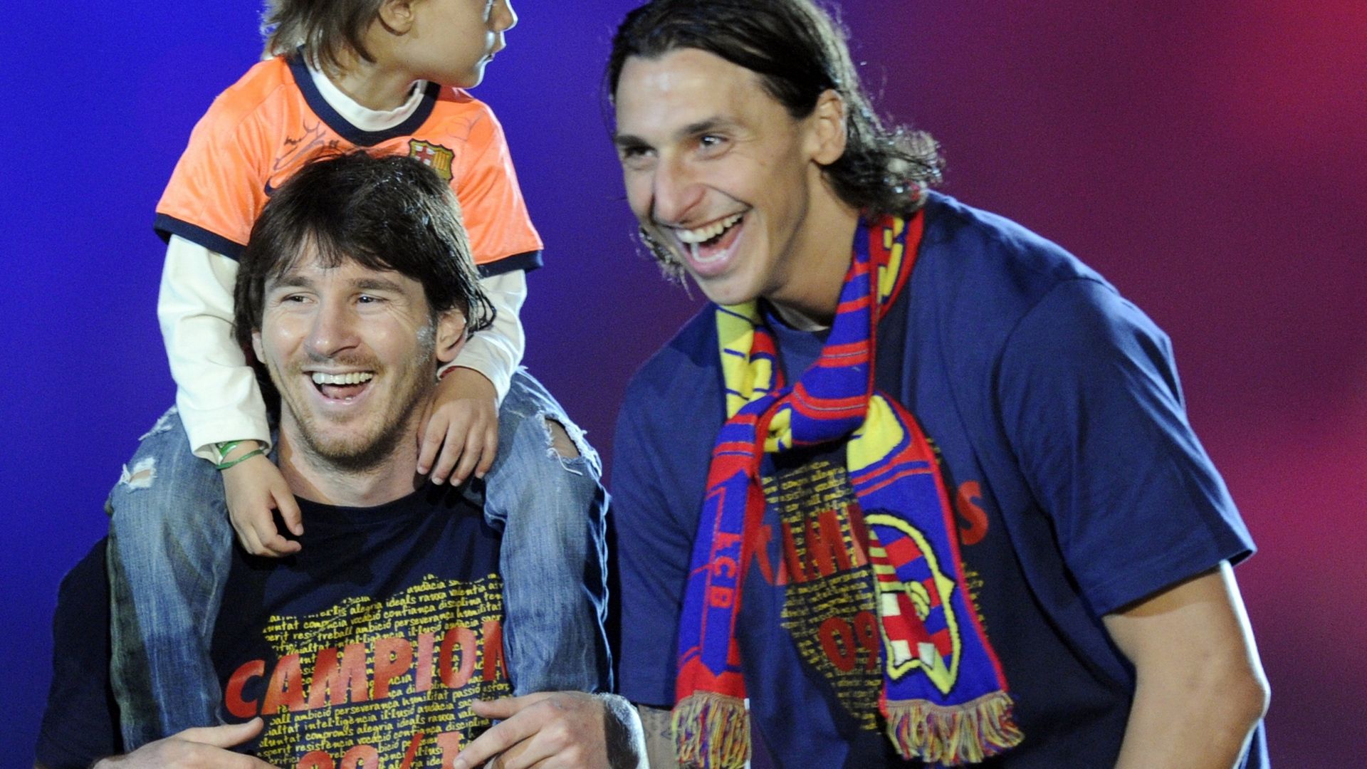 Ibrahimovic Messi 2010