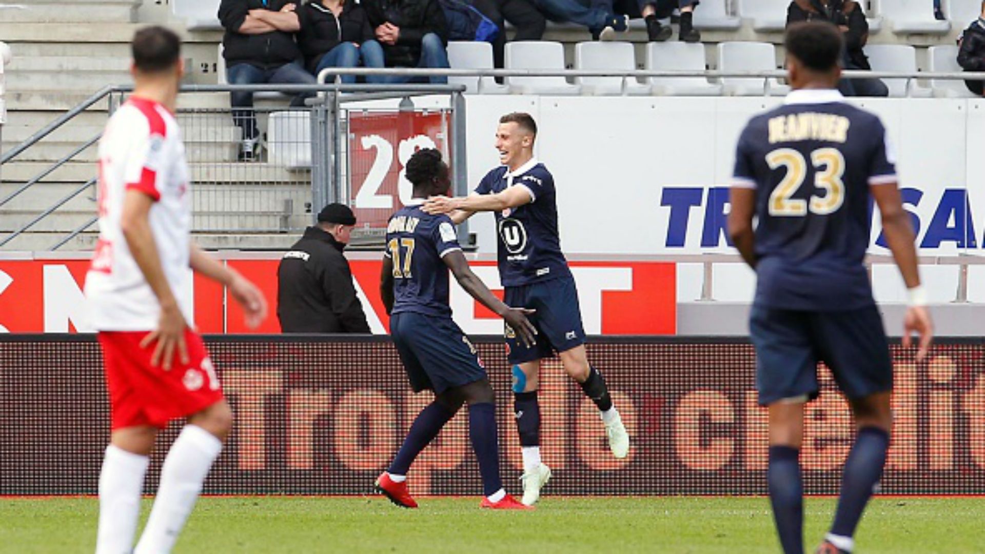 Remi Oudin Ligue 2 Reims