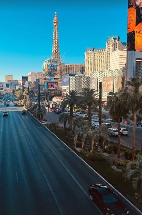 Alisha Lehmann Vegas view