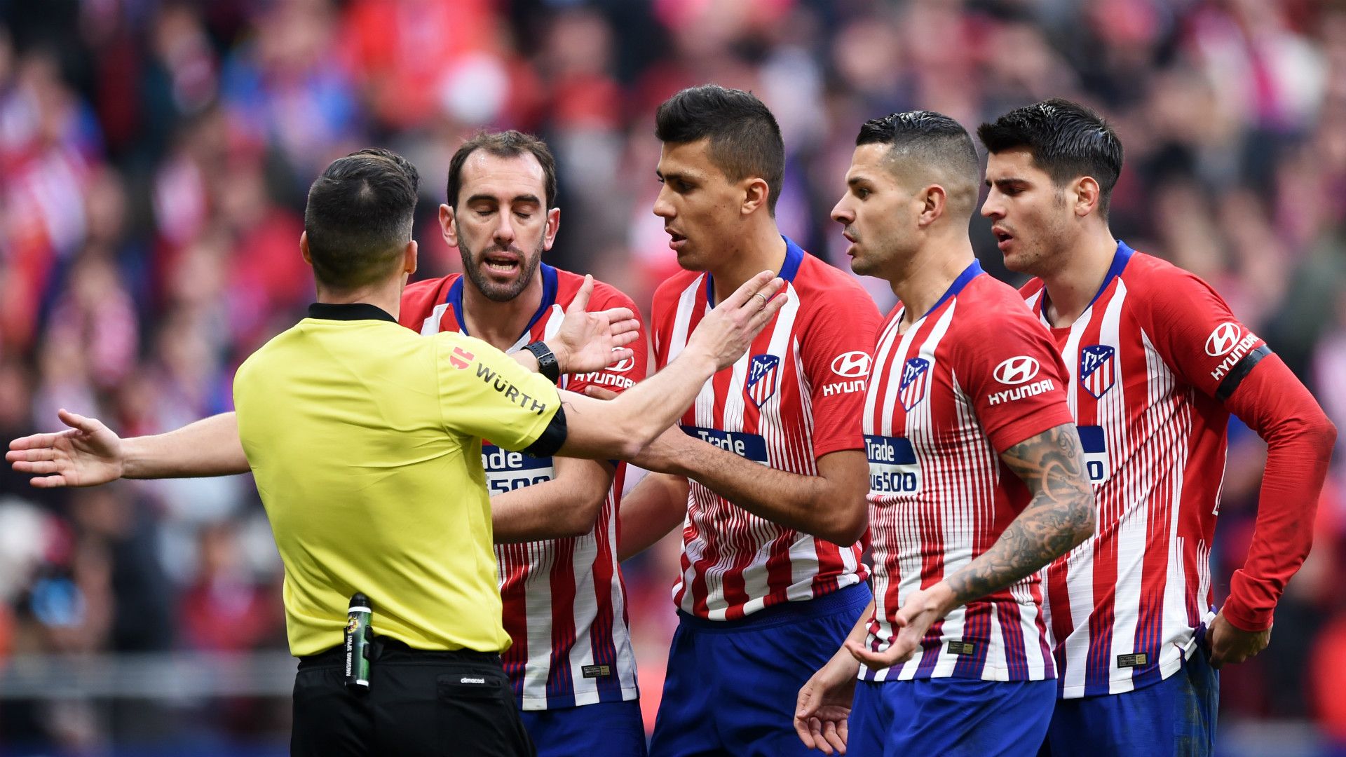 Godin Atletico Madrid Real Madrid LaLiga