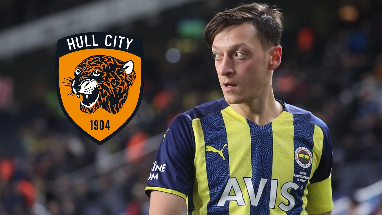 Mesut Ozil & Hull City Crest GF