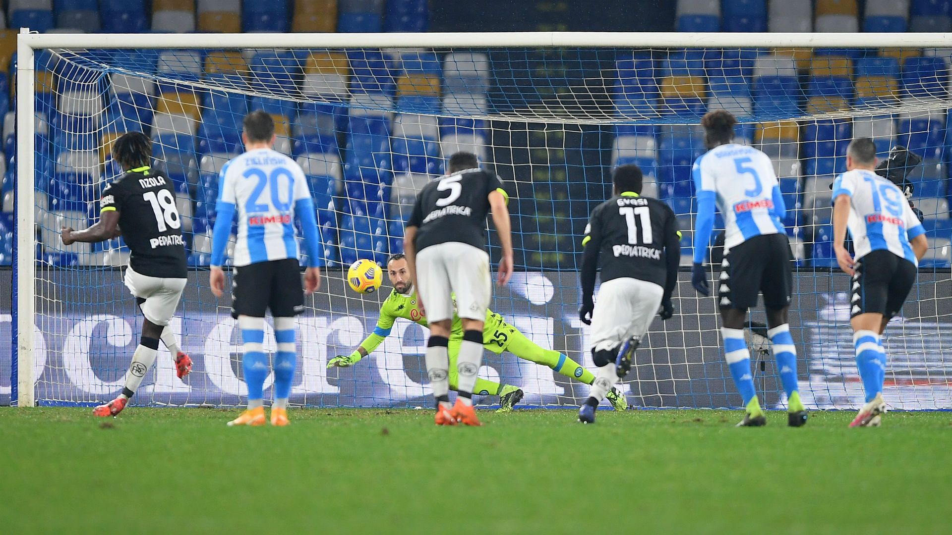 M'Bala Nzola Napoli Spezia