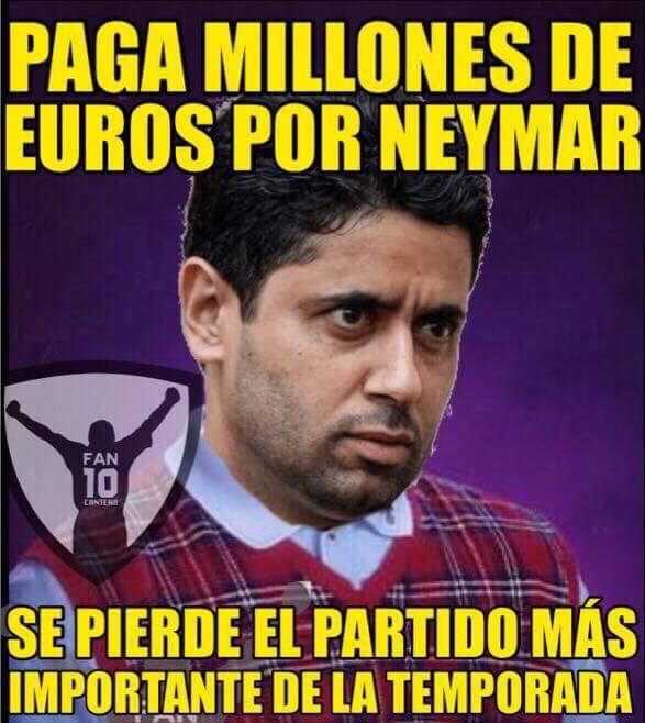 Memes PSG vs Real Madrid