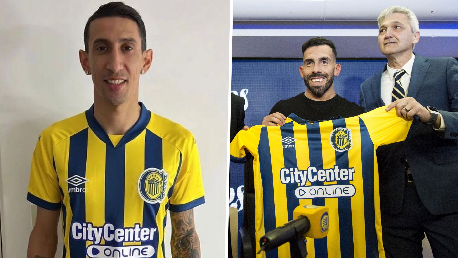Di Maria Tevez Rosario Central