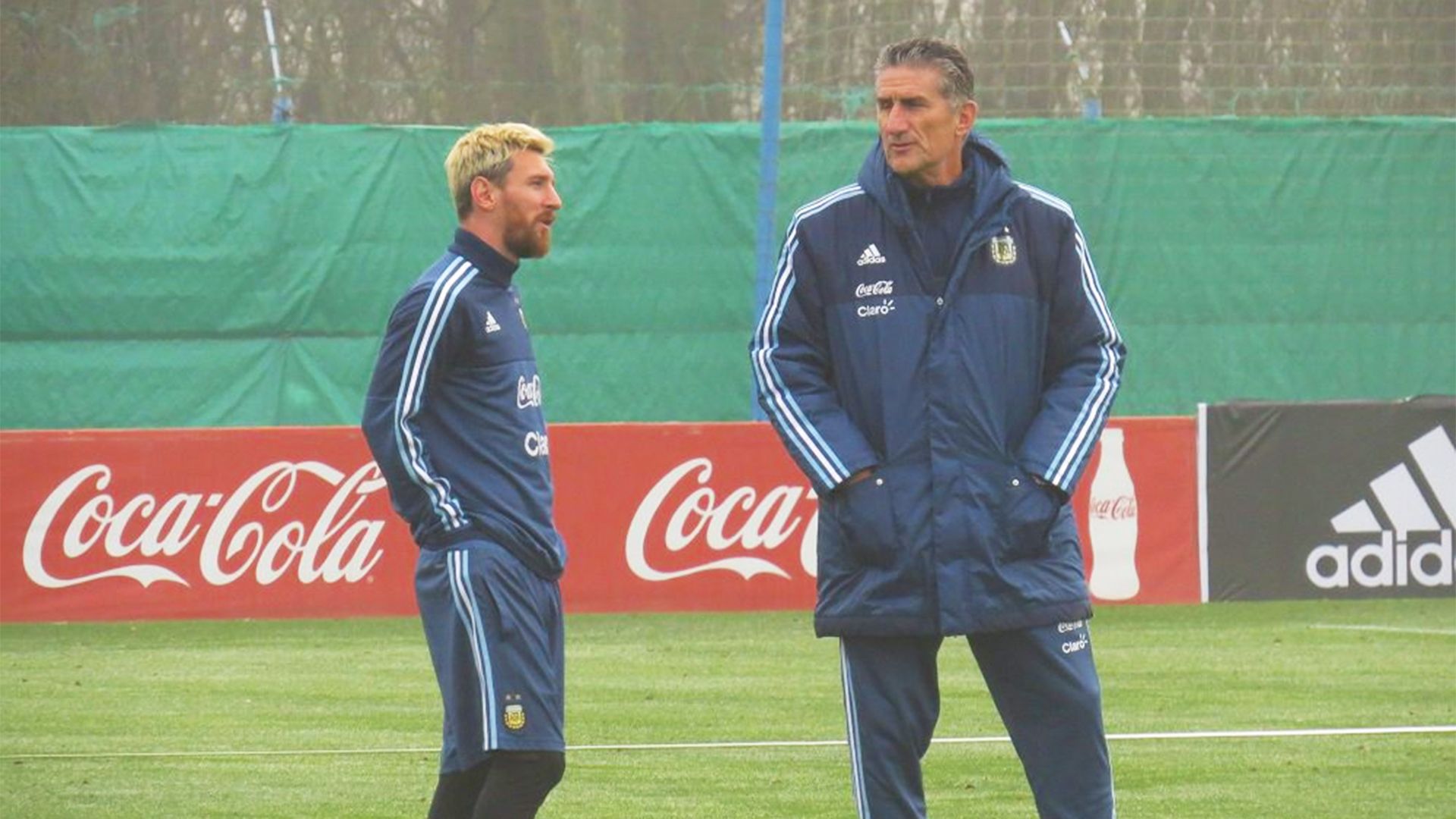 Lionel Messi Edgardo Bauza Argentina 30082016
