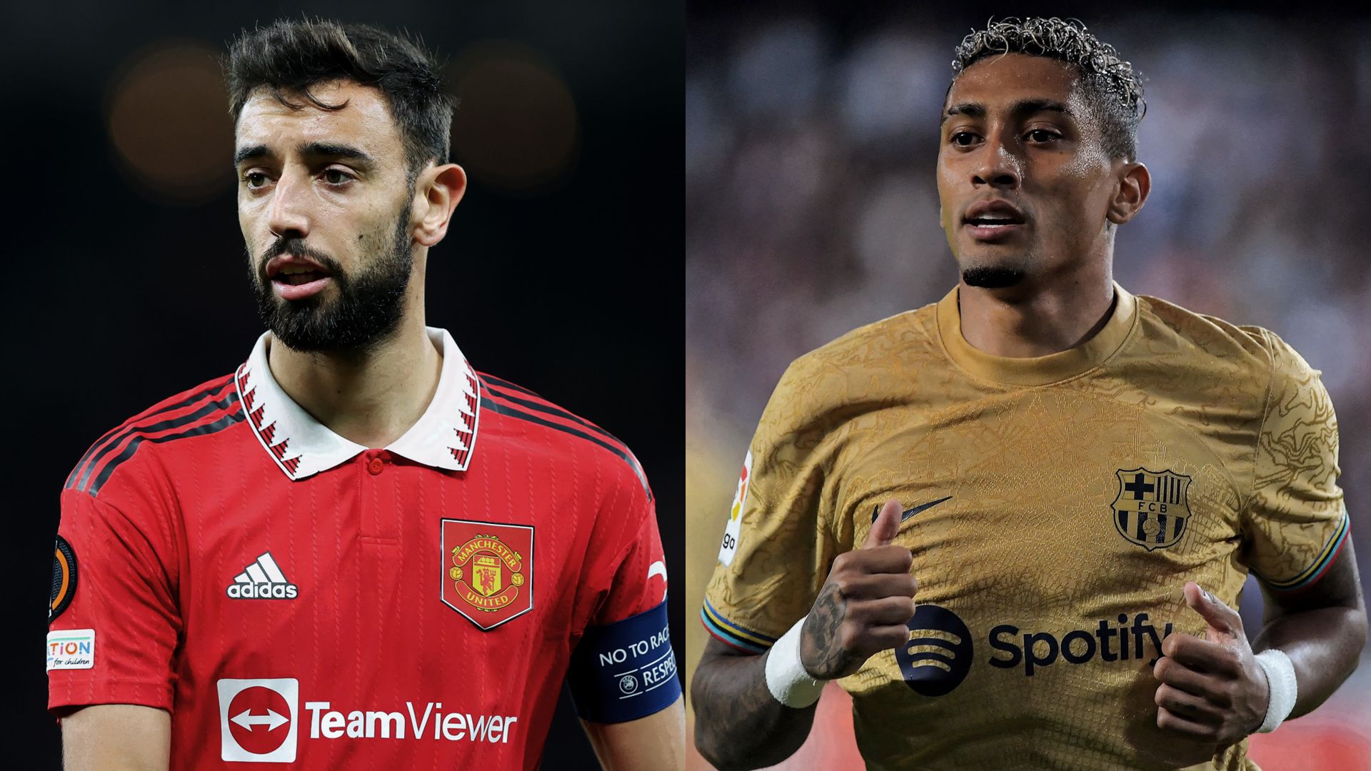 Fernandes-Raphinha split