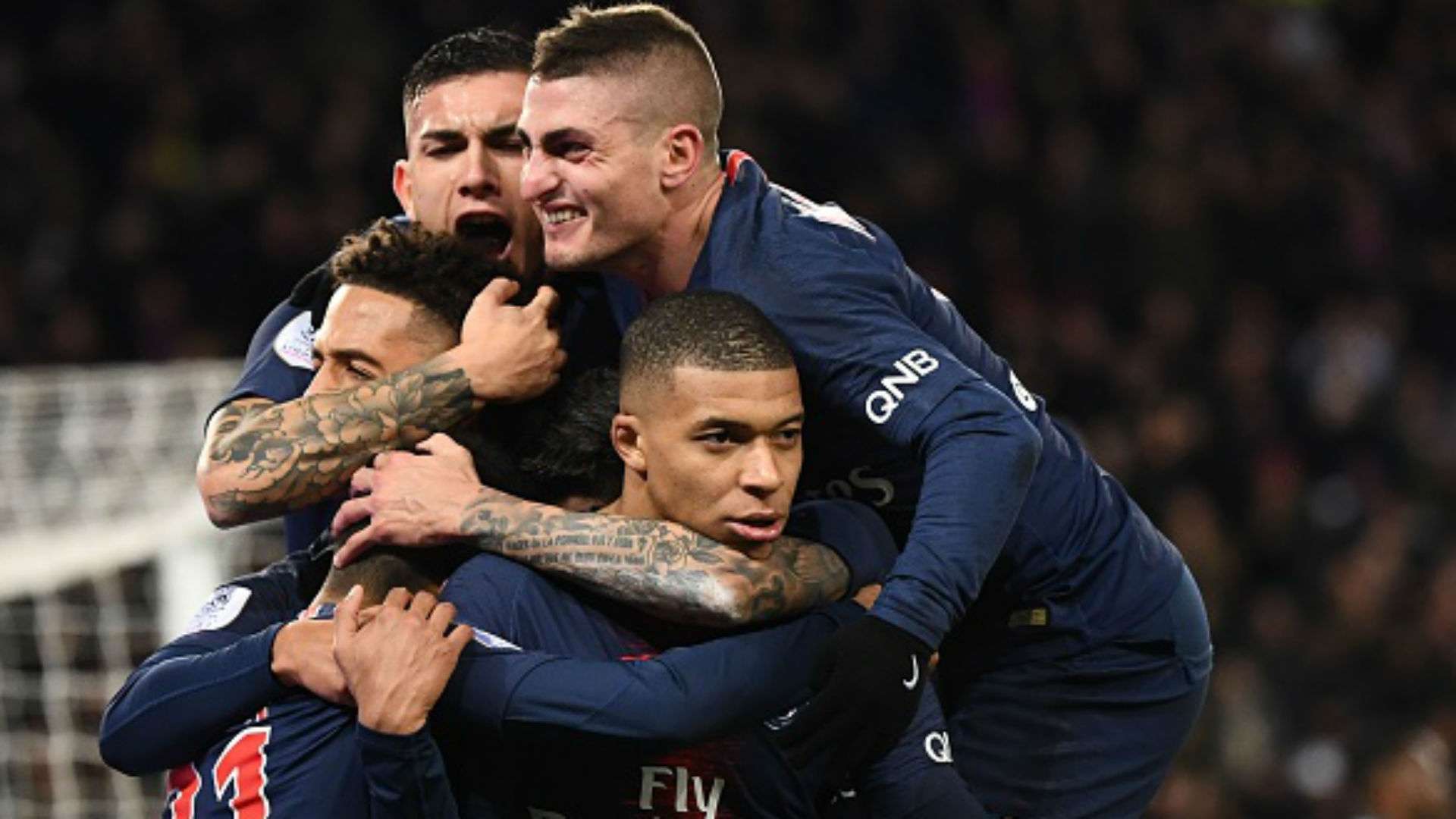 Kylian Mbappe PSG Marseille Ligue 1 17032019