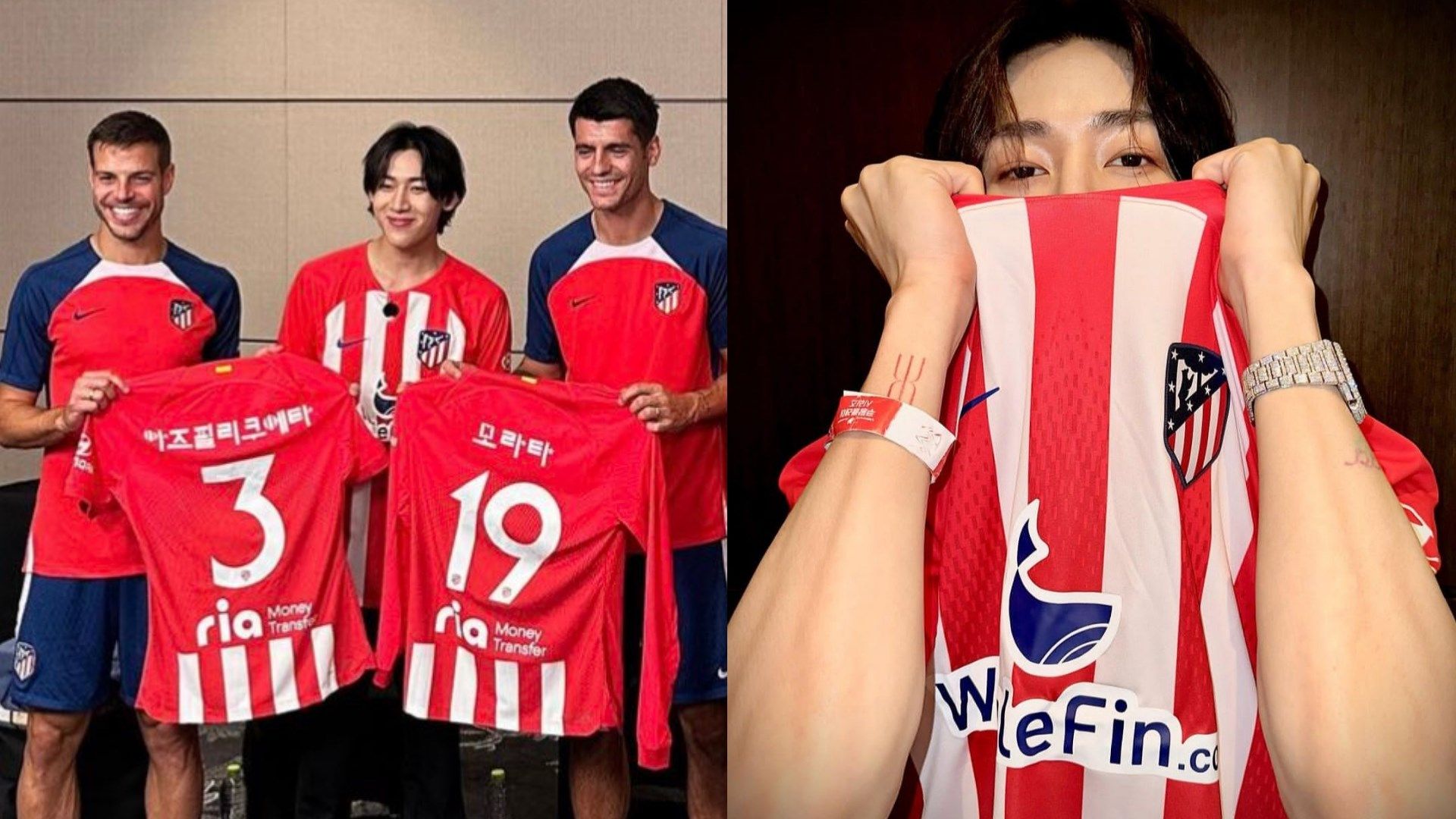 BAMBAM GOT 7 - Atletico Madrid