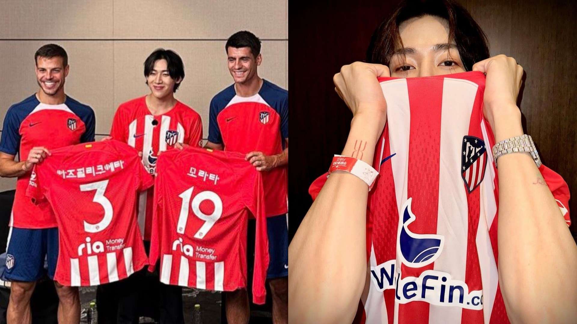 BAMBAM GOT 7 - Atletico Madrid