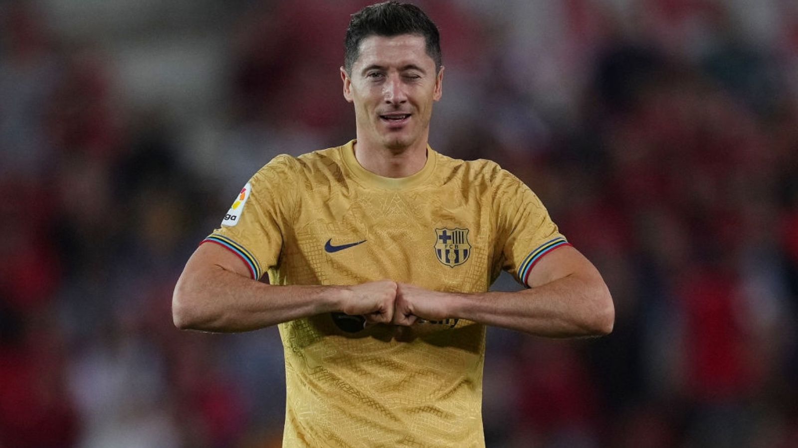 Robert Lewandowski, Mallorca vs. Barcelona
