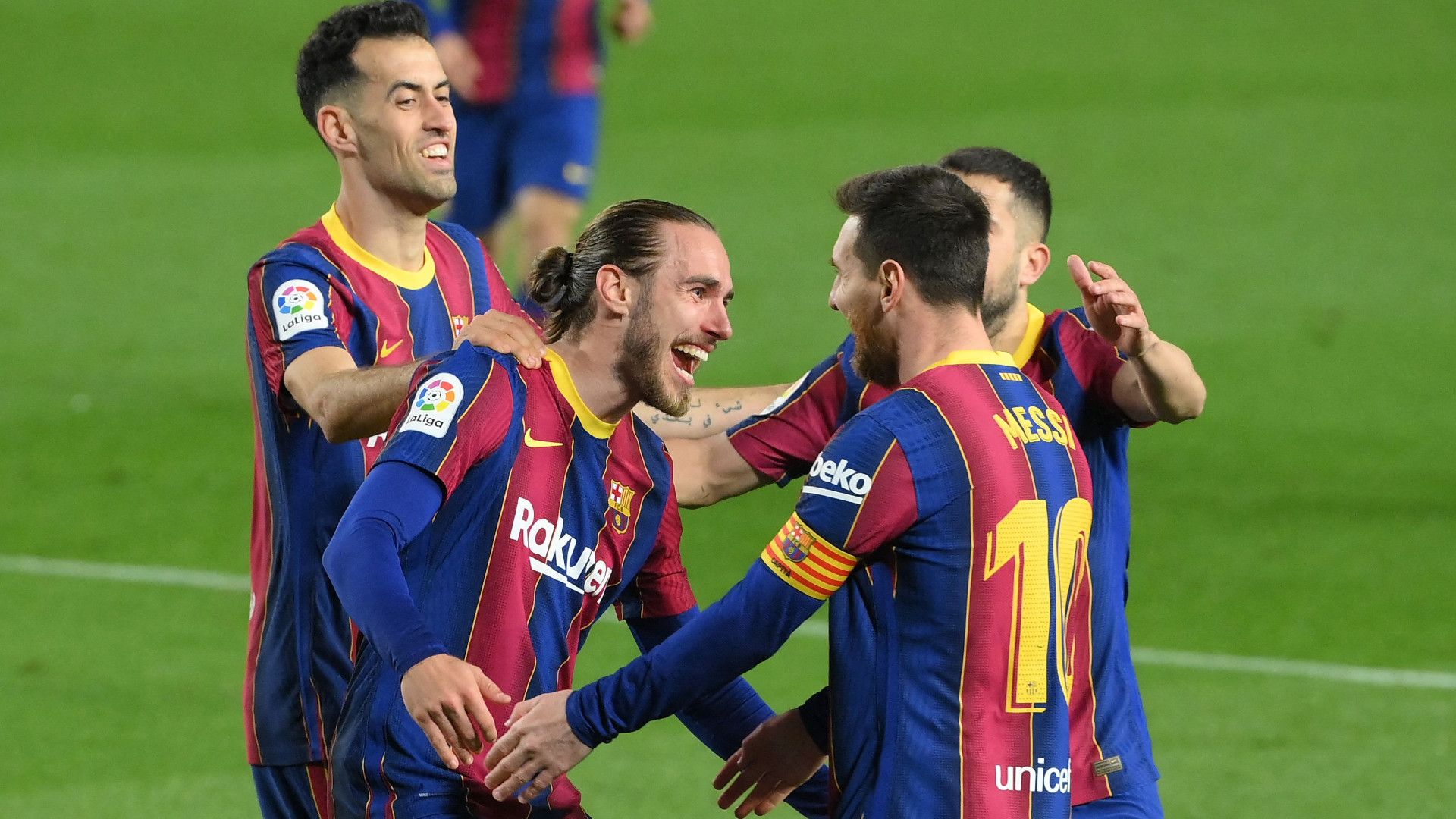 OSCAR MINGUEZA BARCELONA LALIGA 15032021