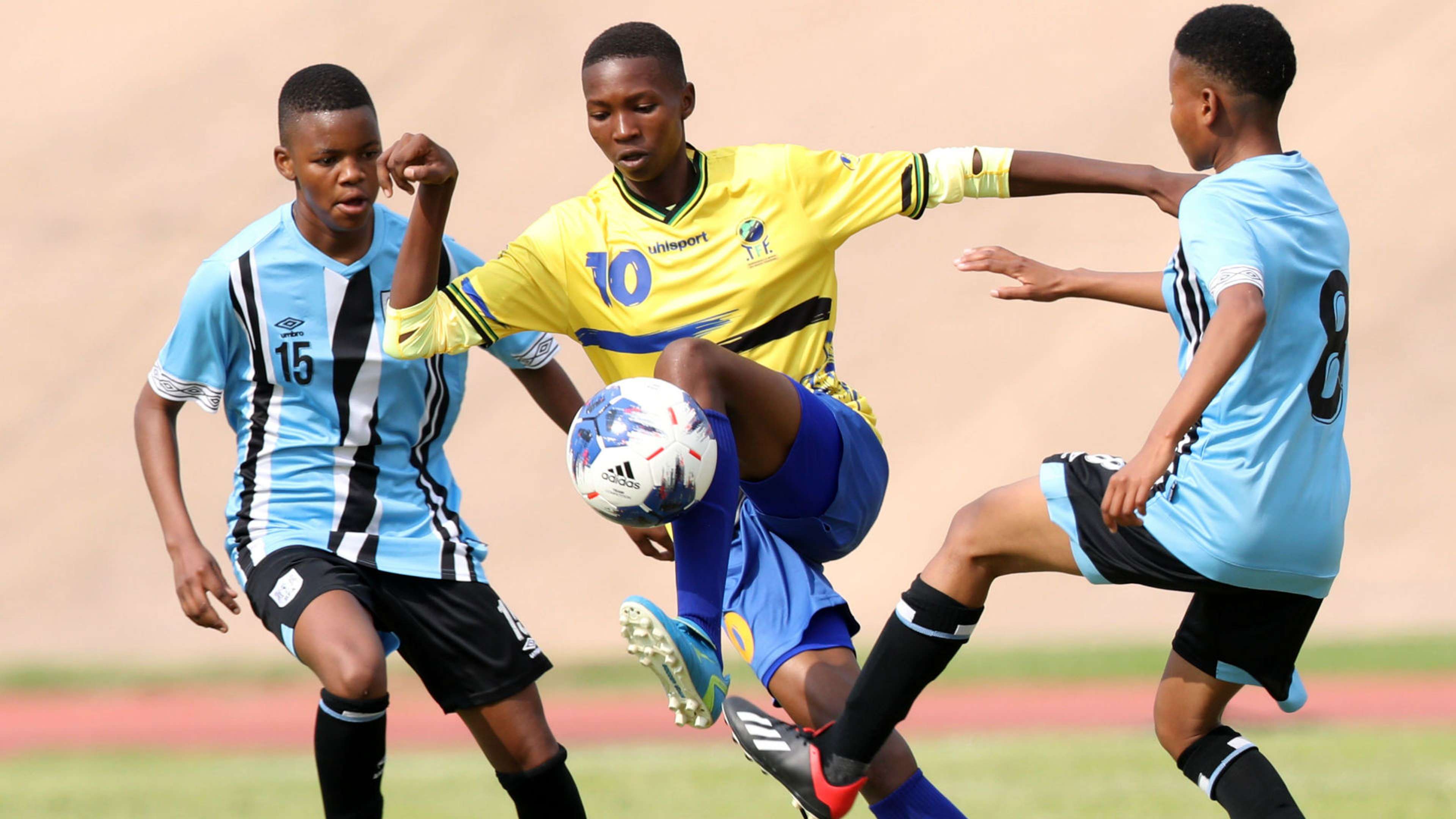 Botswana and Tanzania U20 women