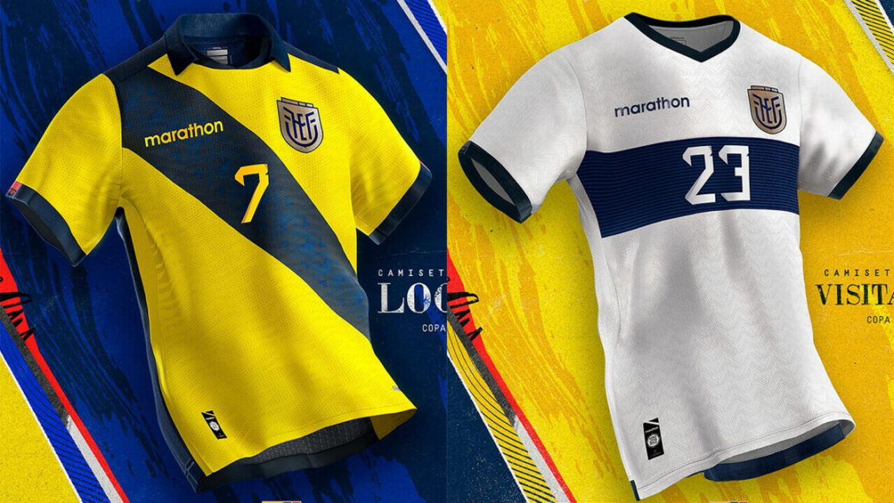 Ecuador, home and away kit, 2024