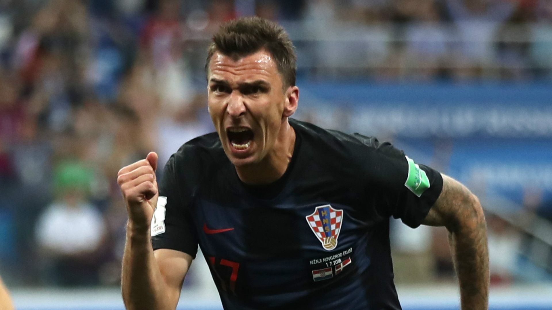 Mario Mandzukic Croatia 2018