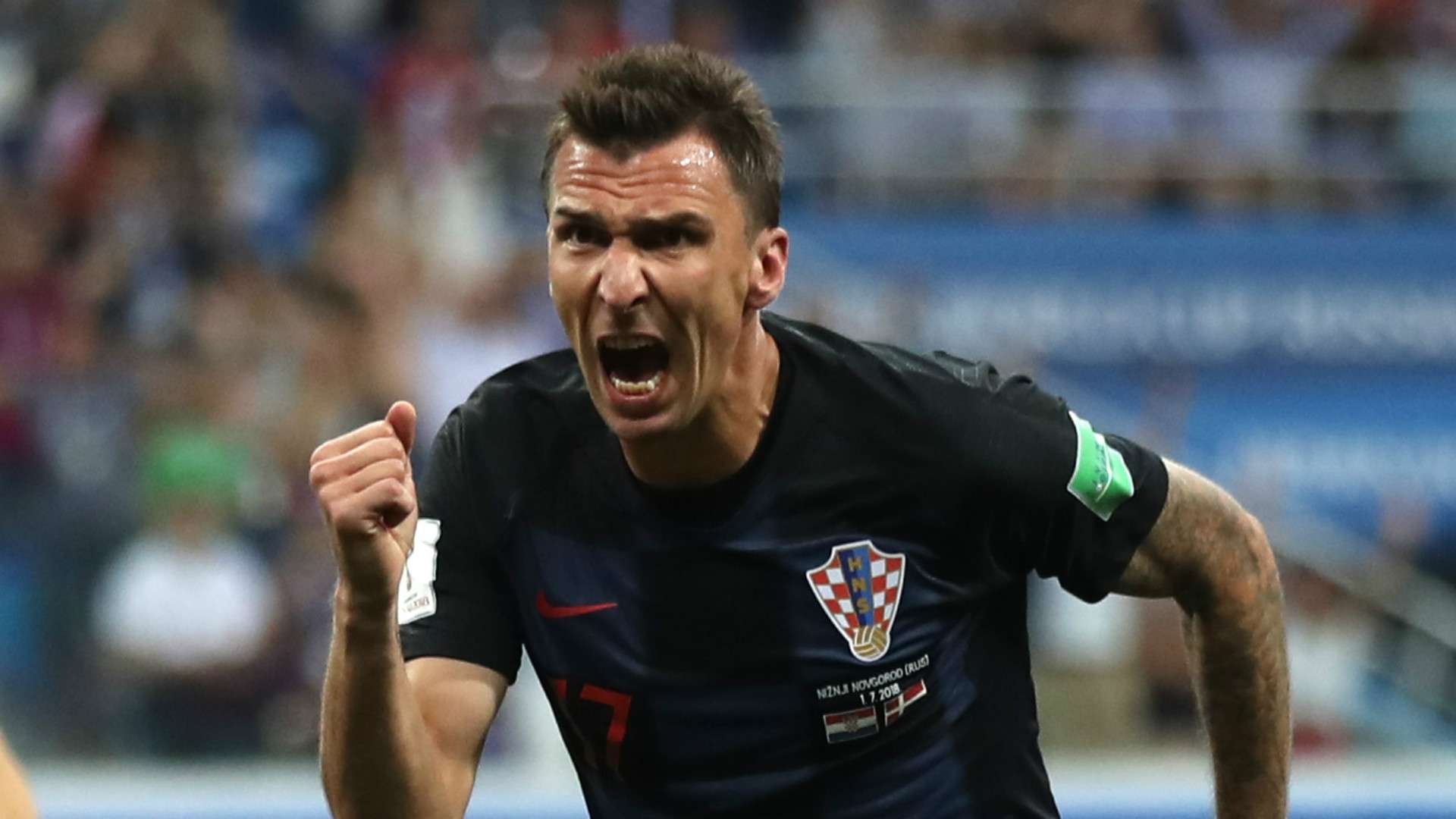 Mario Mandzukic Croatia 2018