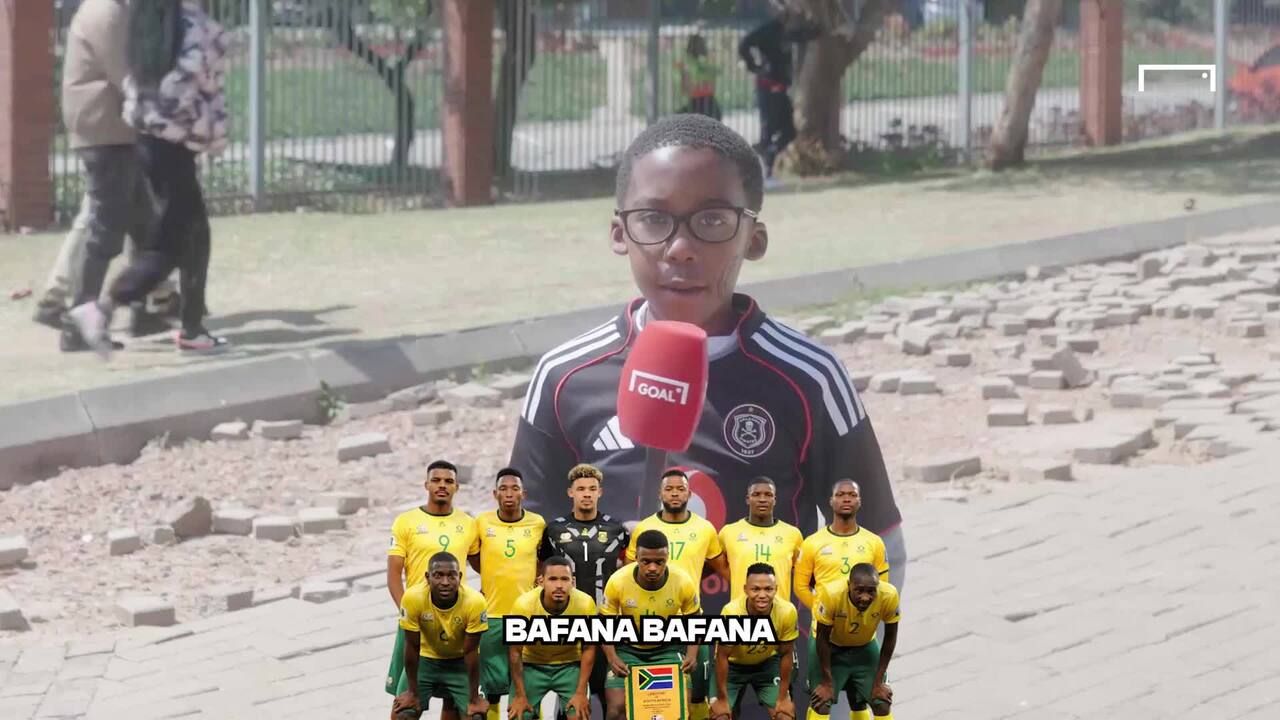 Young Bafana fan good luck video