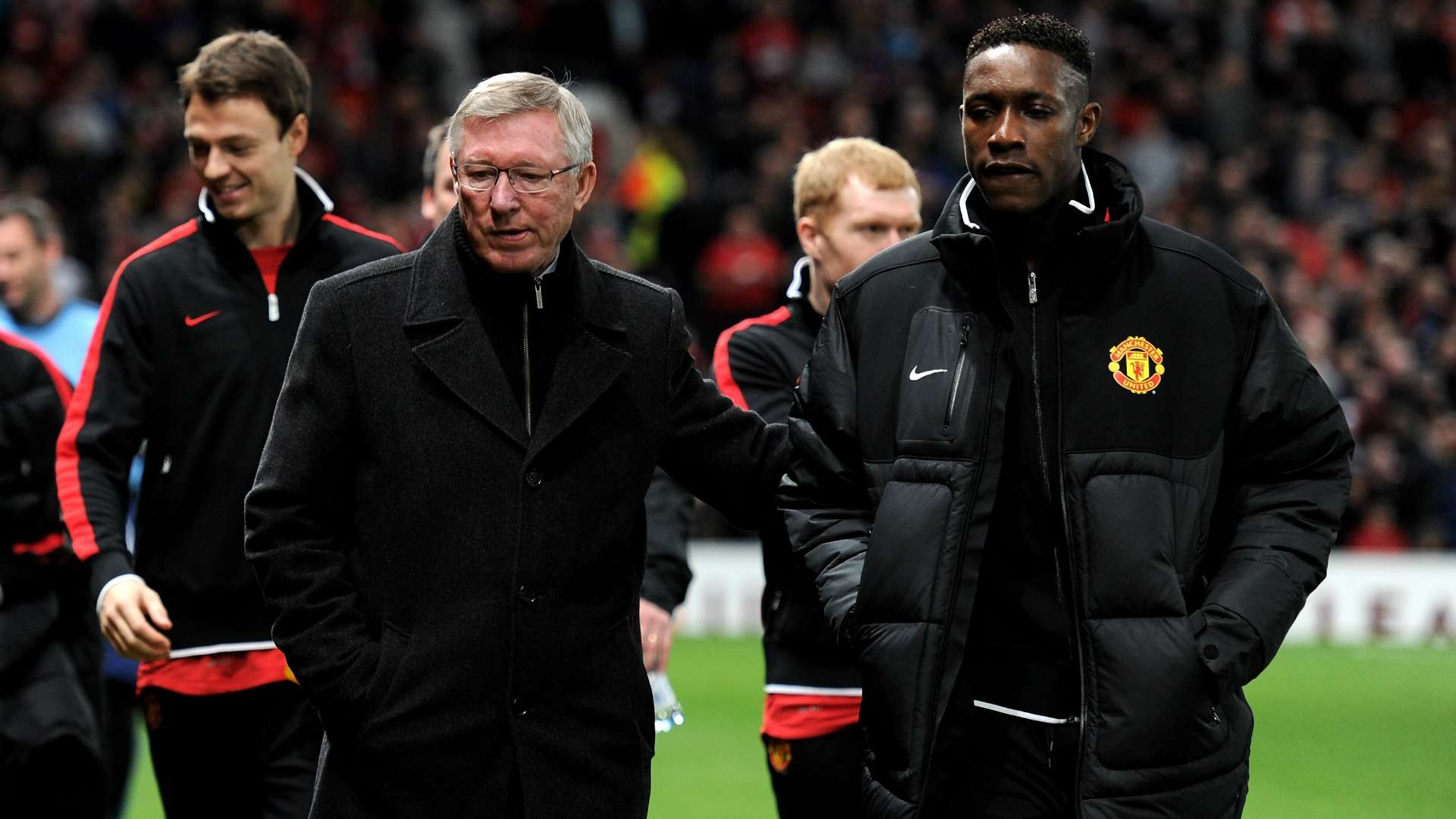 Sir Alex Ferguson, Danny Welbeck, Manchester United, Europa League, 02232012