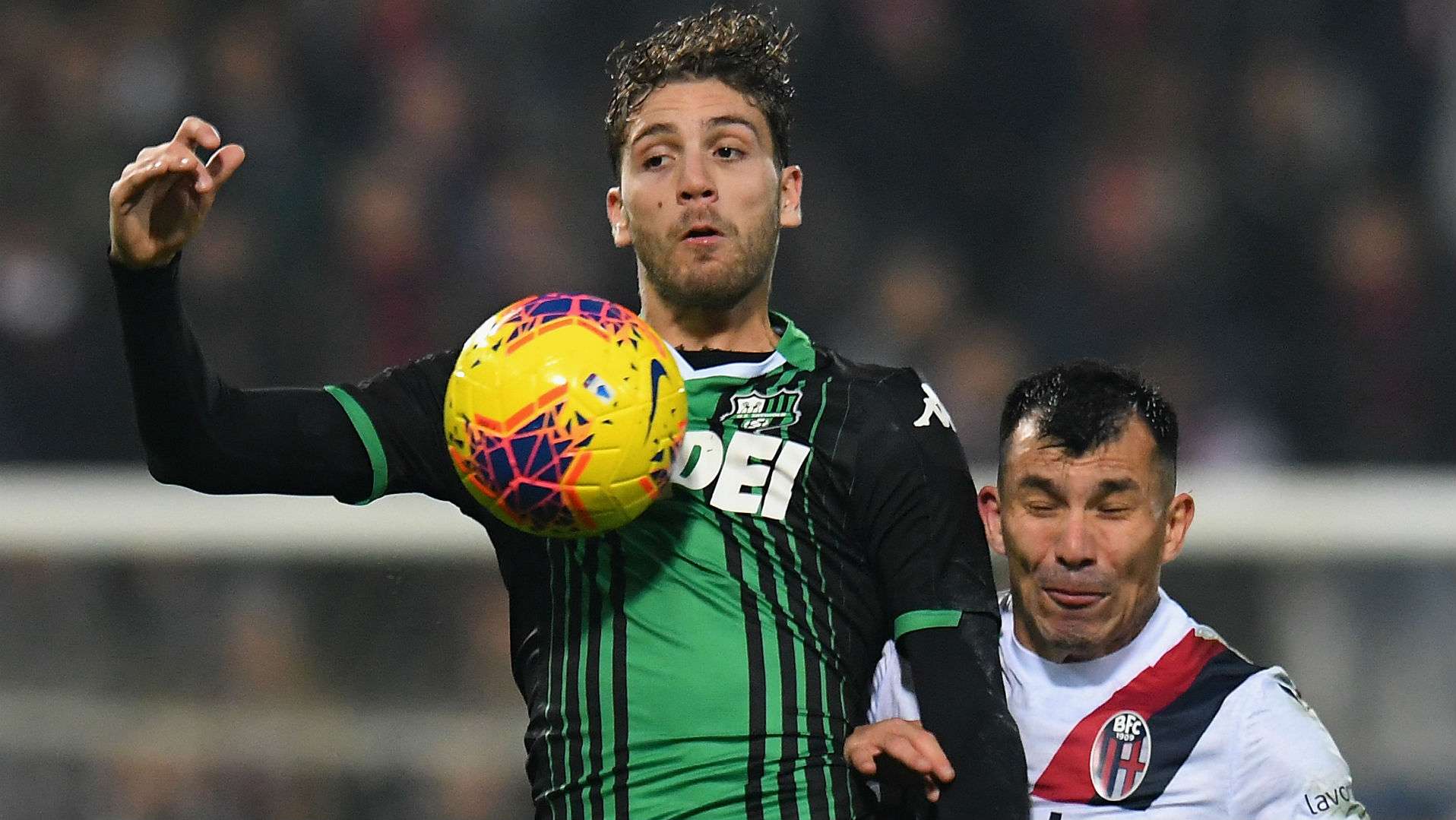 081119 Sassuolo Bologna Manuel Locatelli Gary Medel