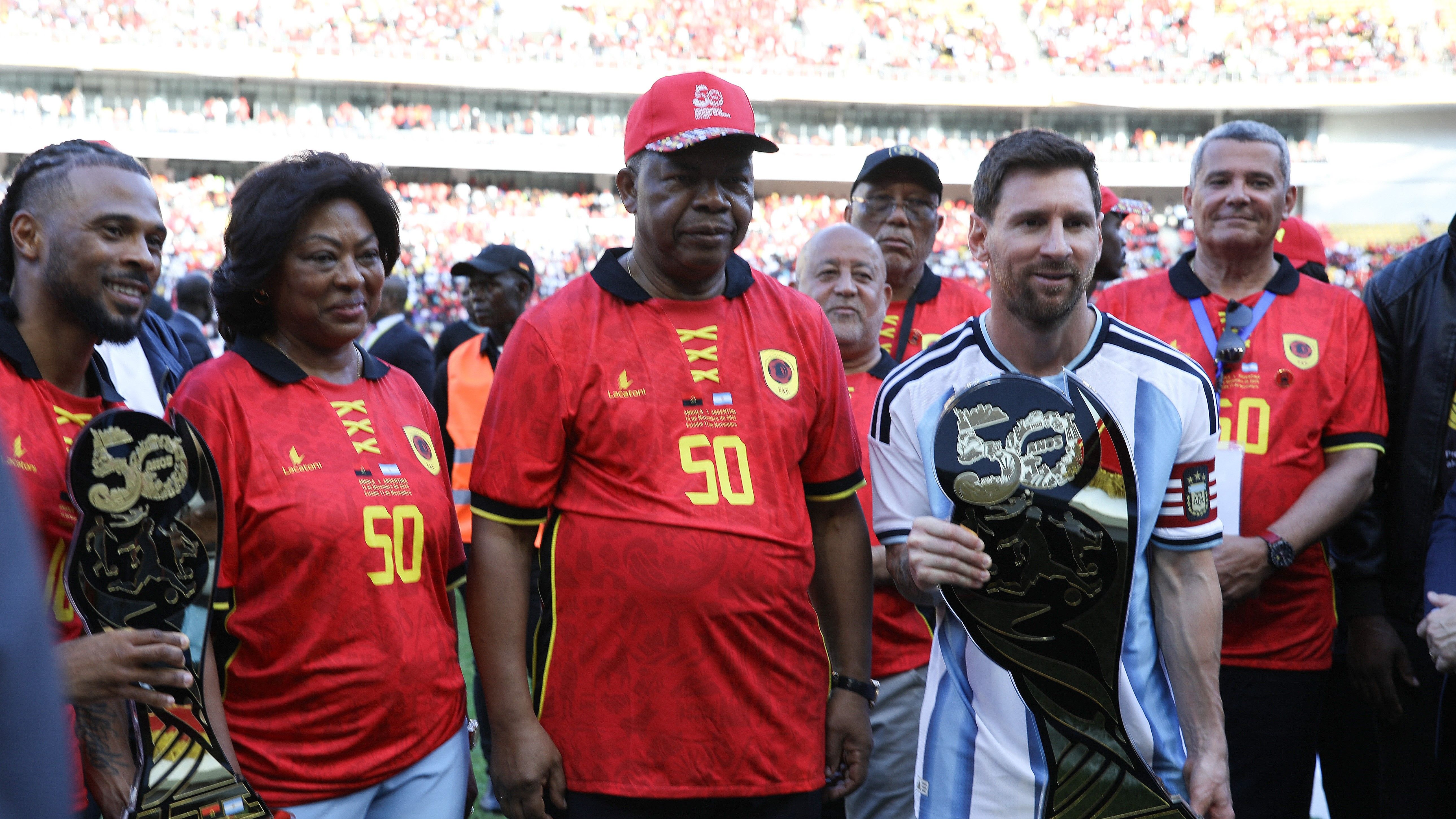 Joao Lourenco, Angola, Lionel Messi, Argentina