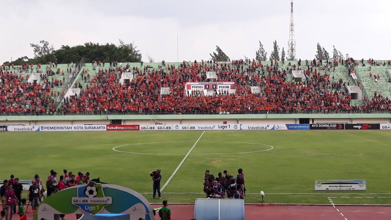 Persija Jakarta Persib Bandung Stadion Manahan