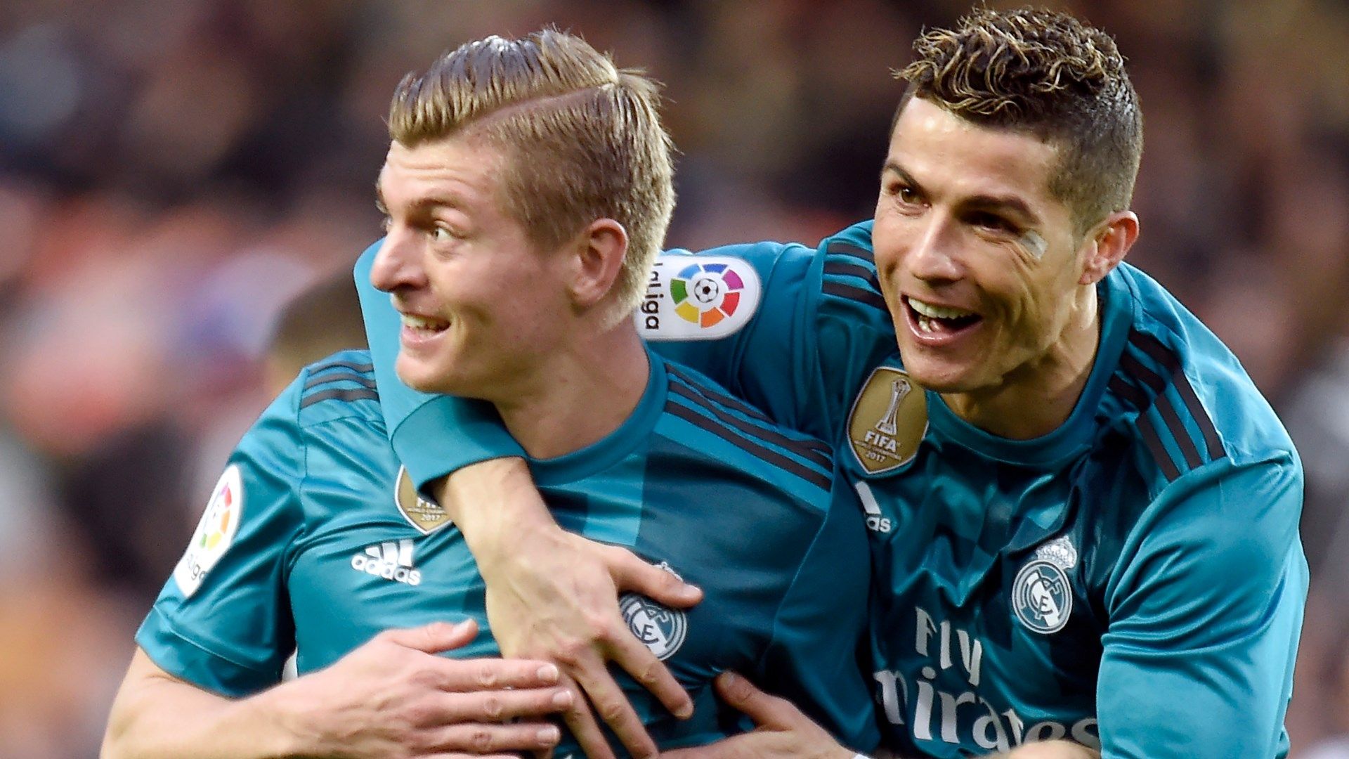 Toni Kroos Cristiano Ronaldo Real Madrid 2018