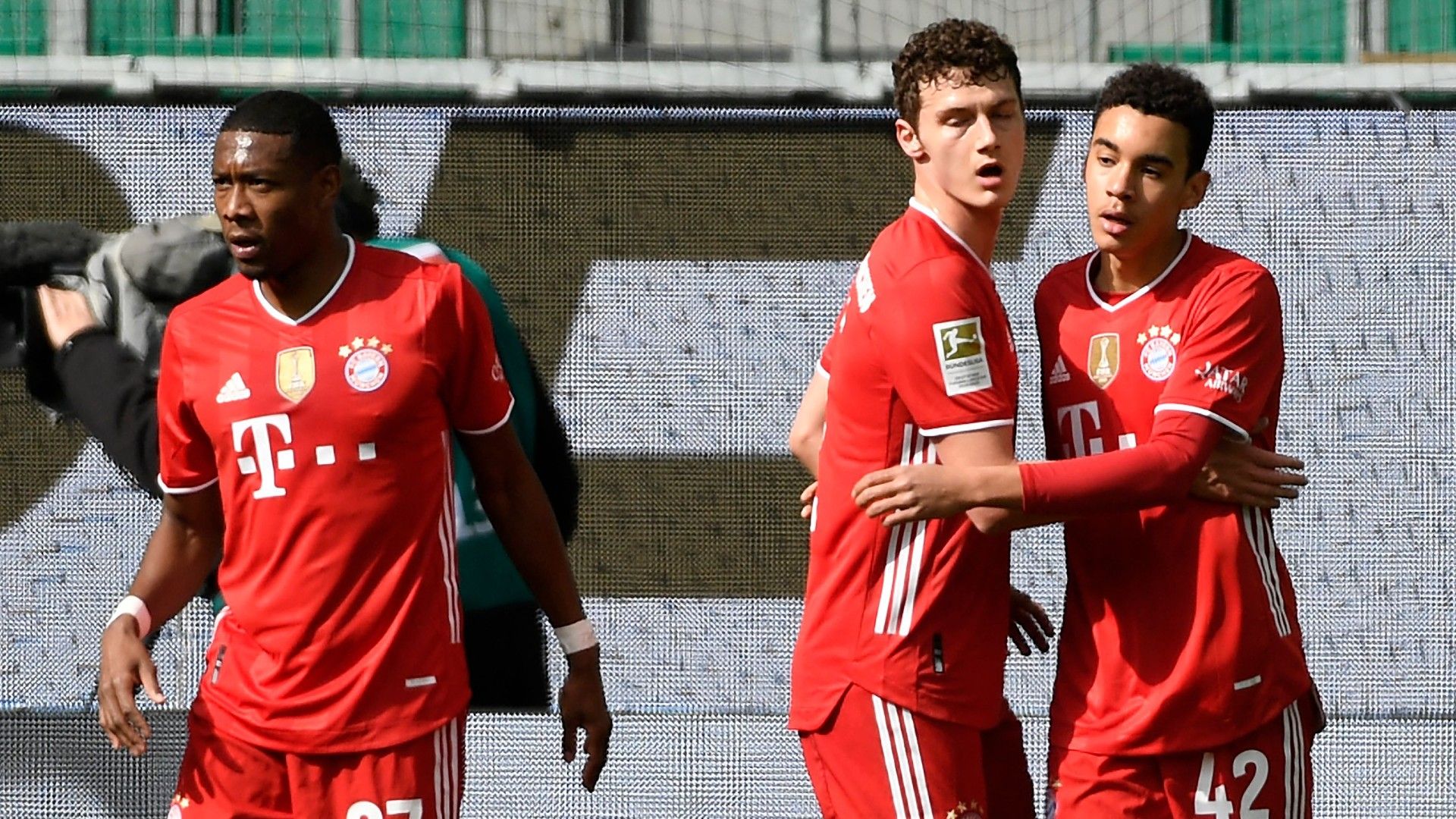 Jamal Musiala Wolfsburg vs Bayern Munich