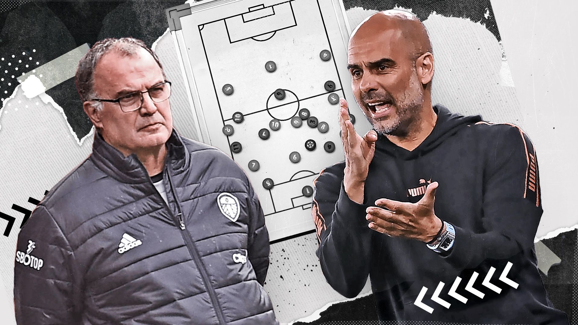 ONLY GERMANY GFX Marcelo Bielsa Pep Guardiola