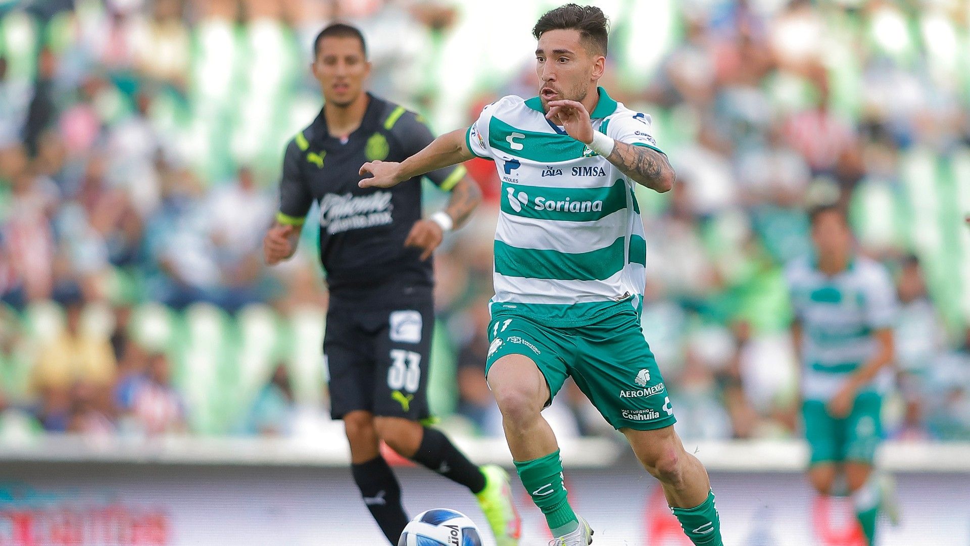 Santos Chivas Fernando Gorriarán