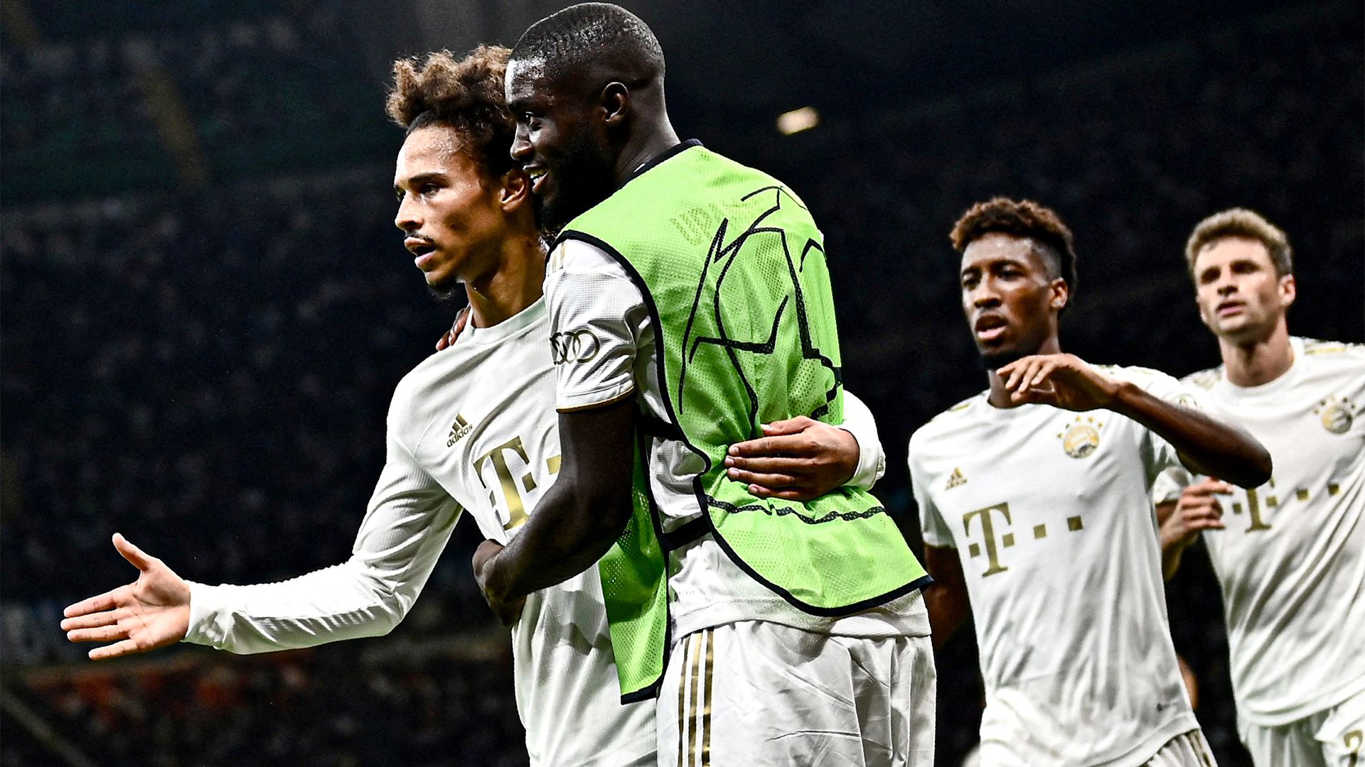 Leroy Sane Bayern Munich celebration Inter 2022-23