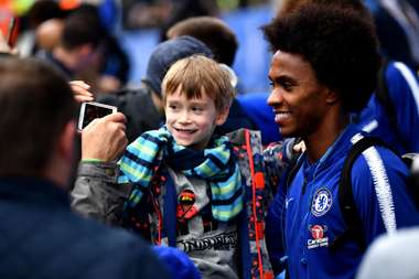 Willian Chelsea Bebê
