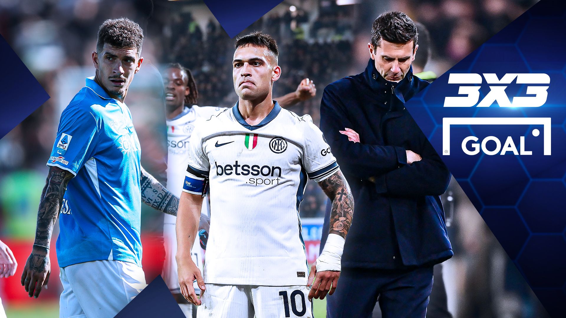 Inter Napoli Juventus 3x3