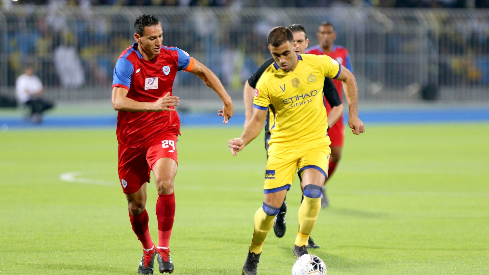 Abderrazak Hamdallah - nassr - abha 2019