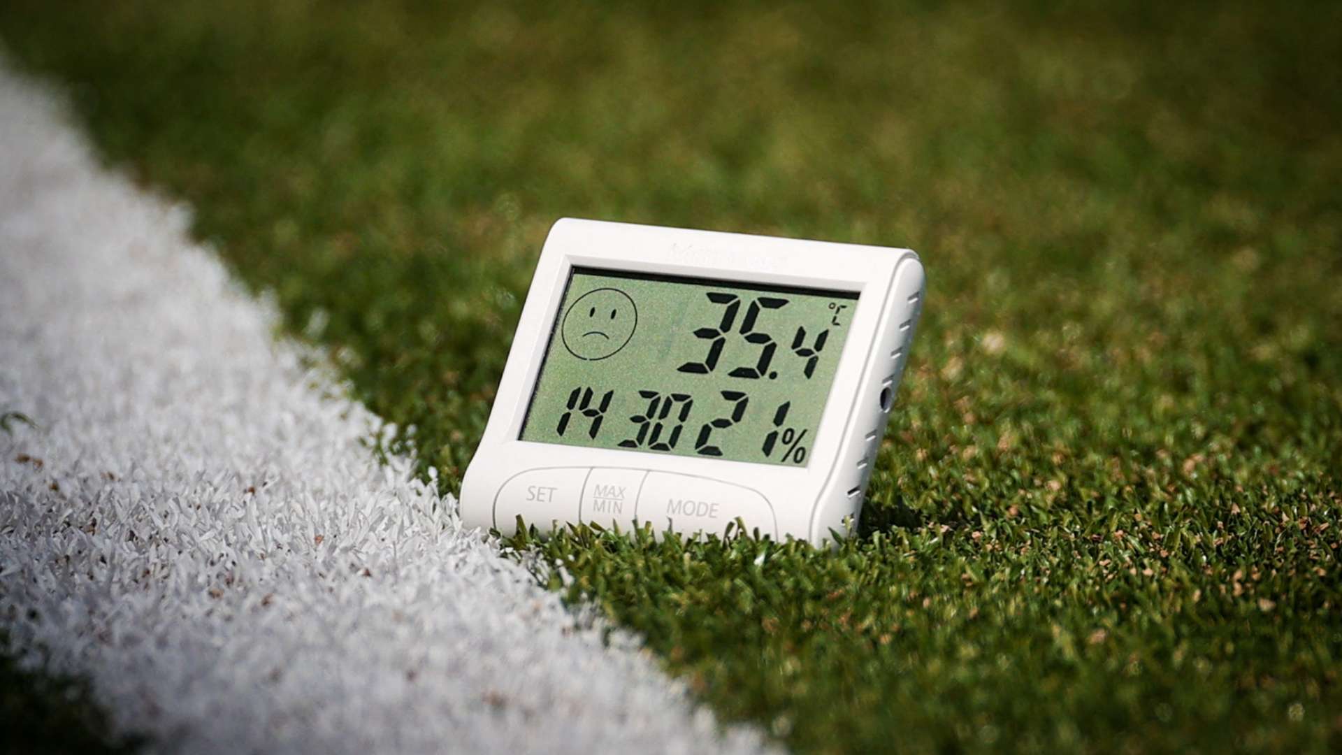 Thermometer pitch heat