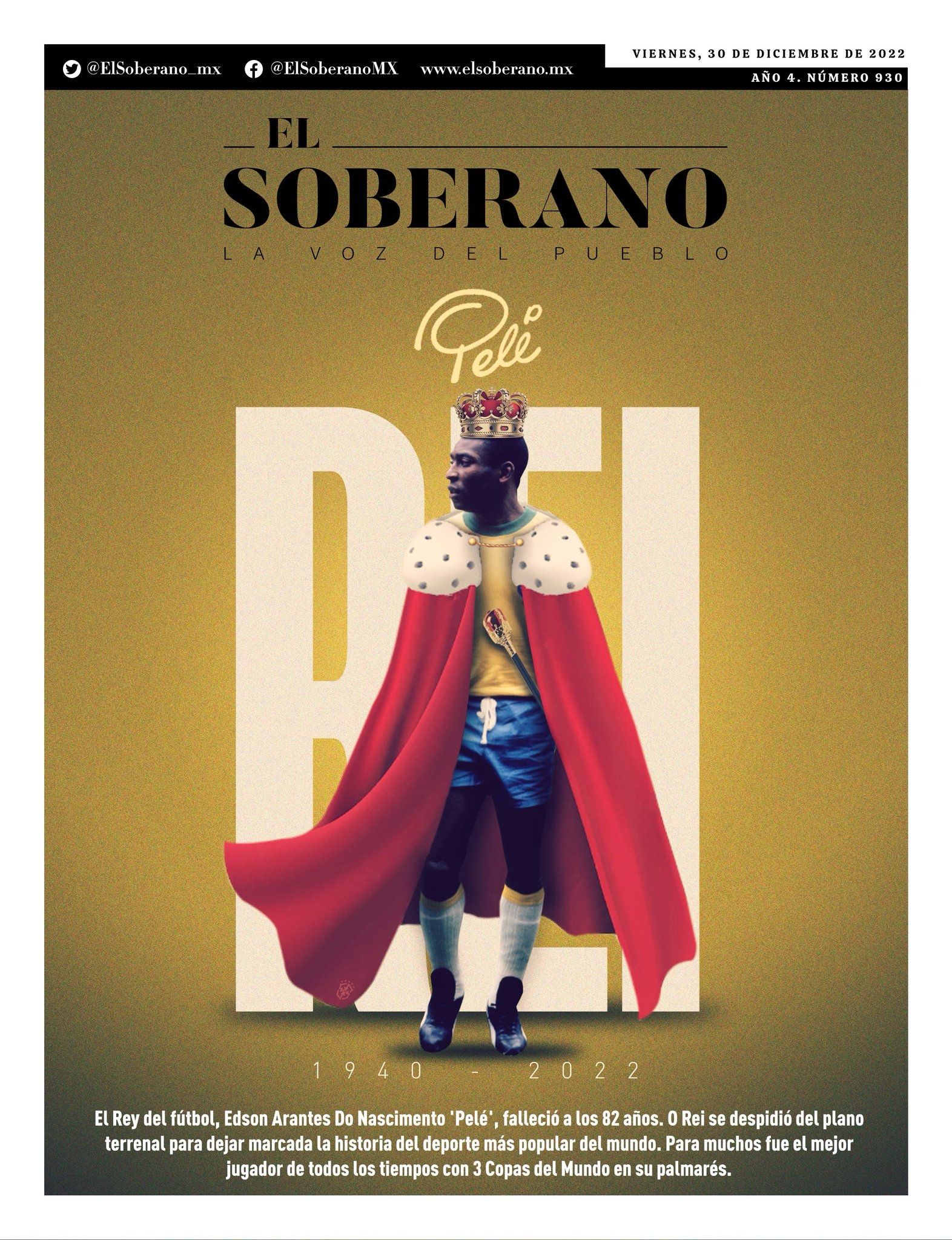 Capa El Soberano Mexico