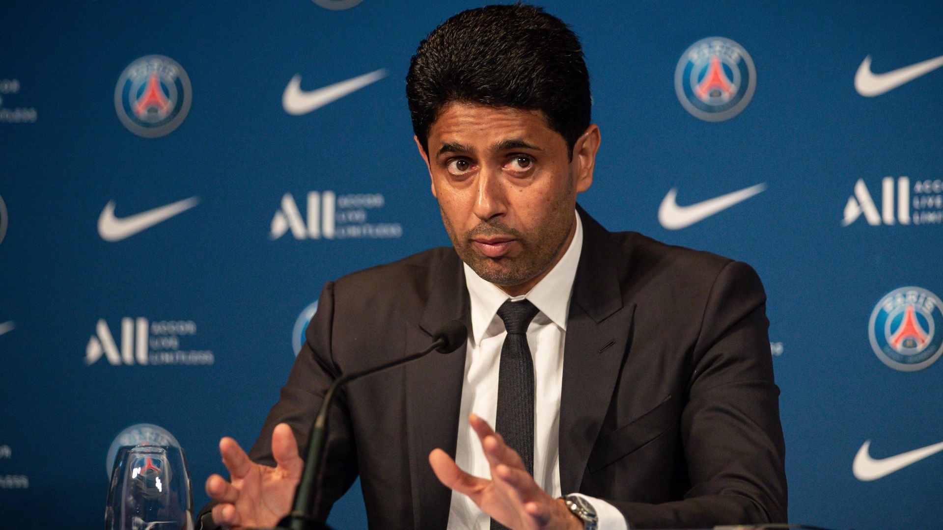 ONLY GERMANY Nasser Al Khelaifi PSG 2022