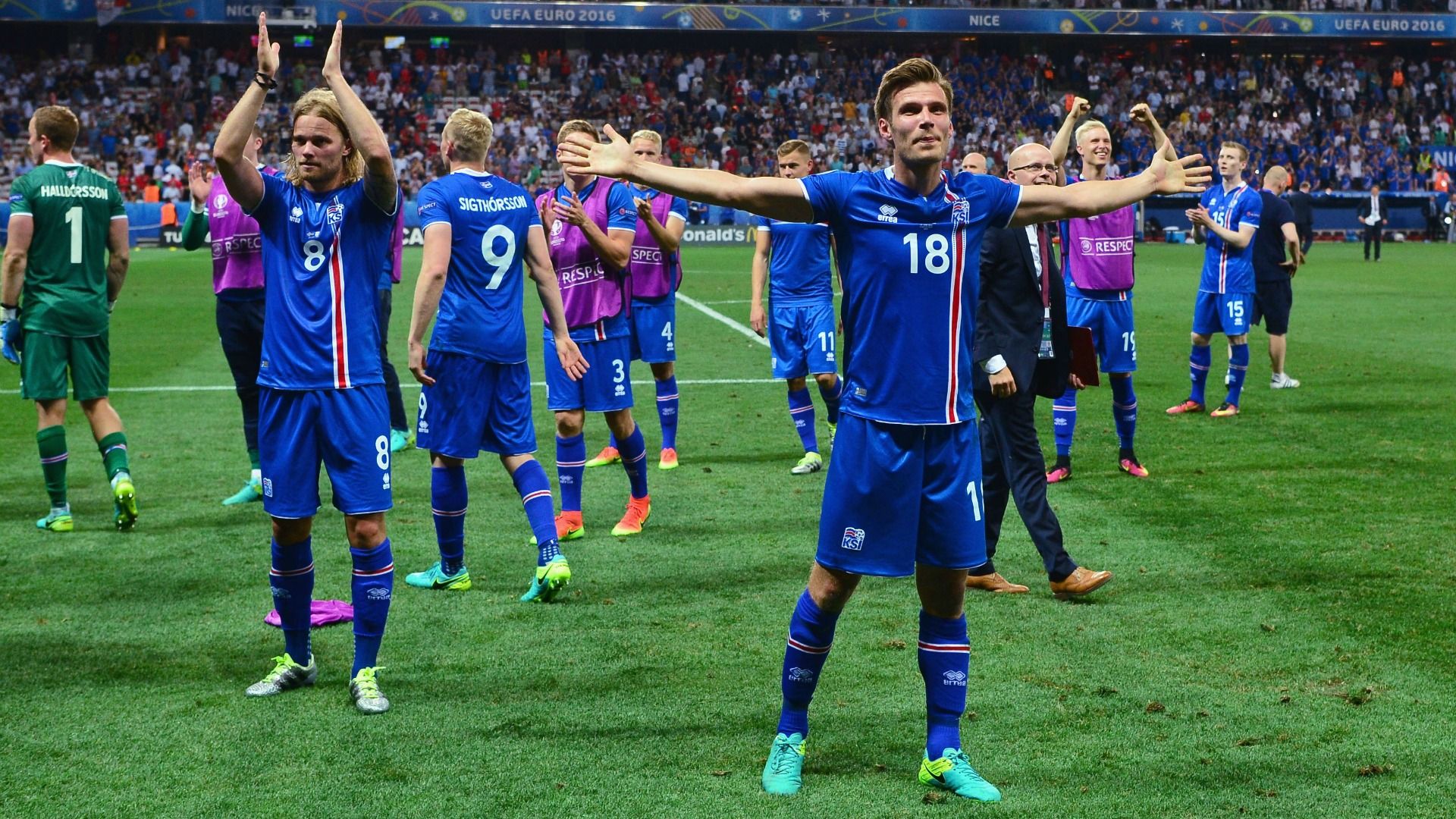 Iceland players Euro 2016