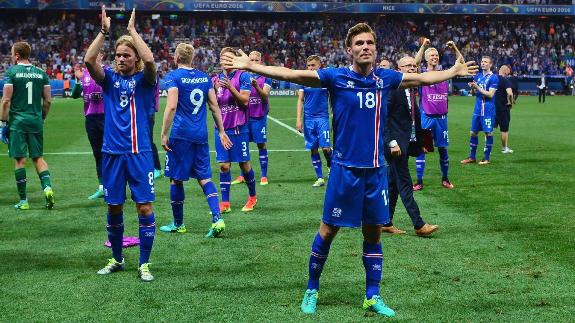 Iceland players Euro 2016