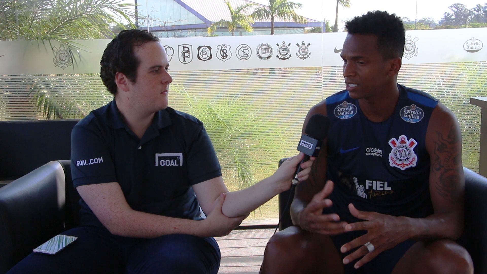 Fernando H. Ahuvia e Jô - Corinthians - 12/09/2017