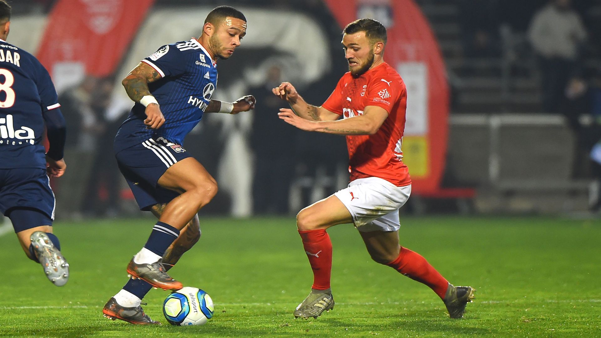 Nimes Lyon Memphis Depay Ligue 1 06122018