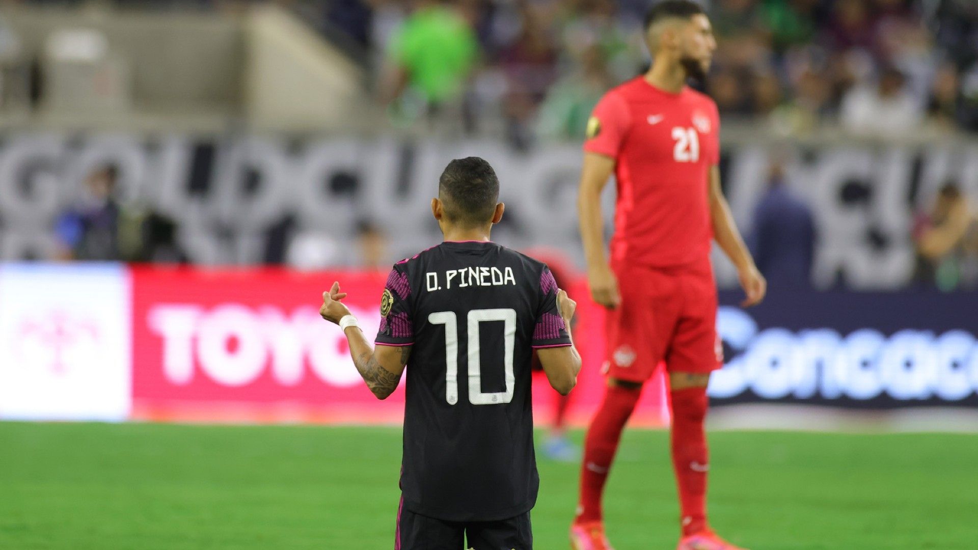 Orbelín Pineda México Selección mexicana Canadá Copa Oro