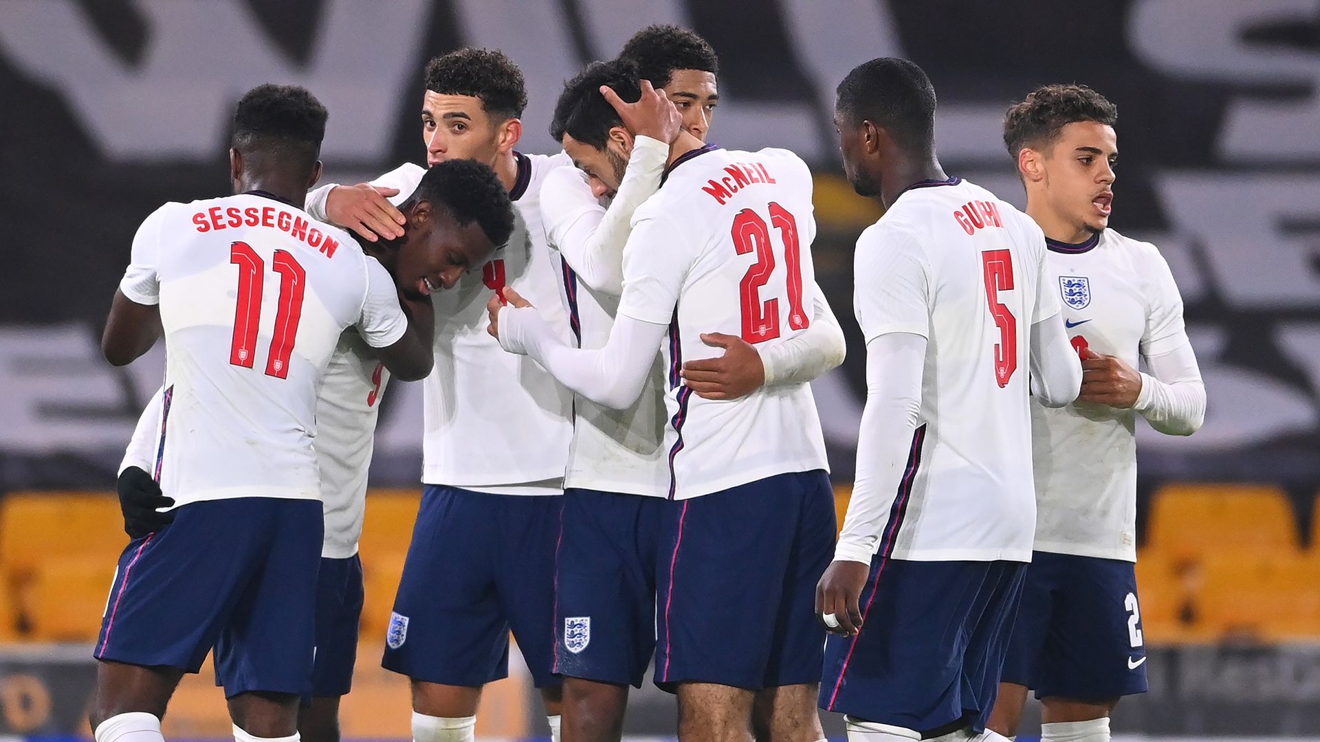 England U21 Eddie Nketiah 2020