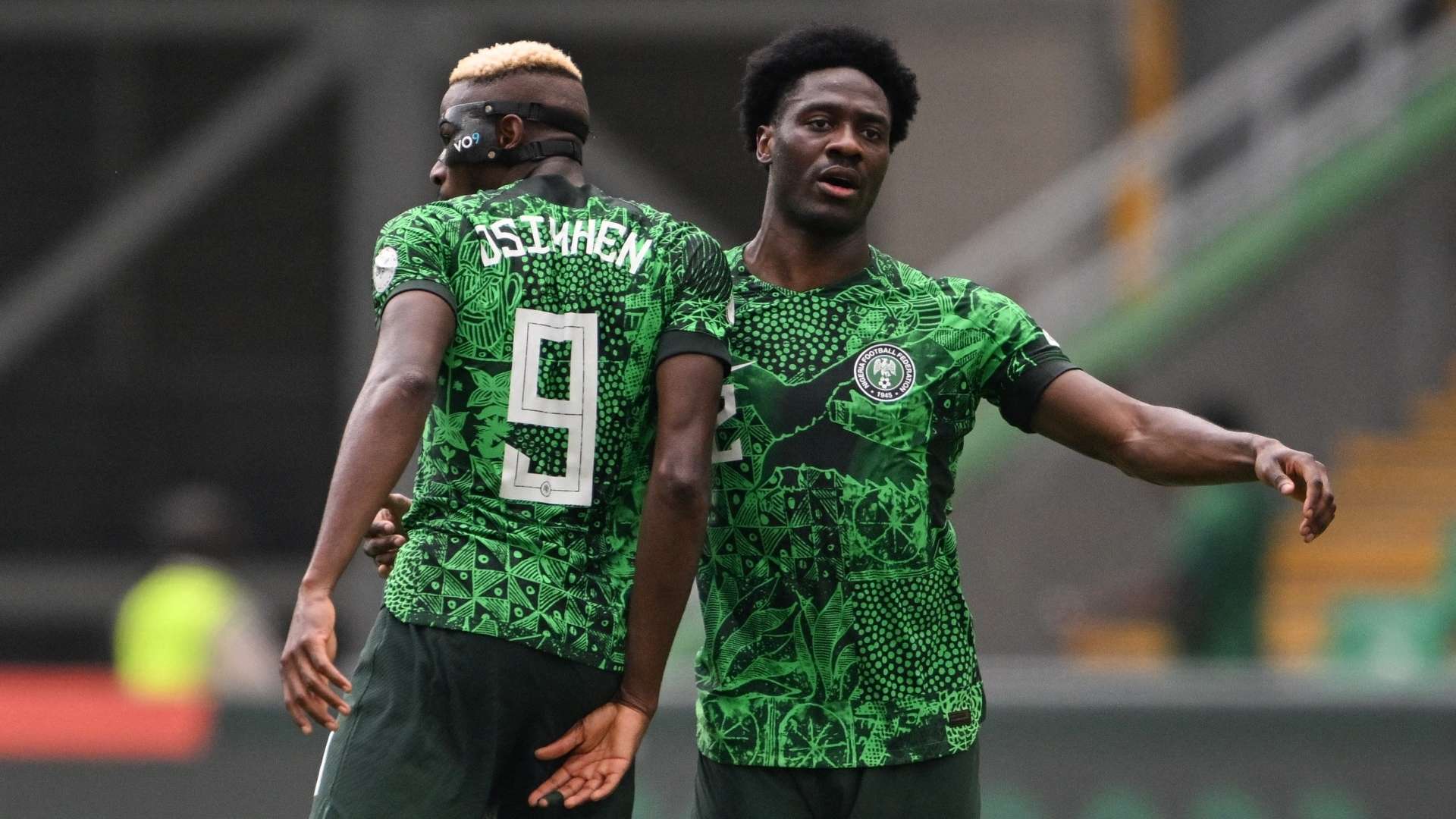 Victor Osimhen Ola Aina Nigeria