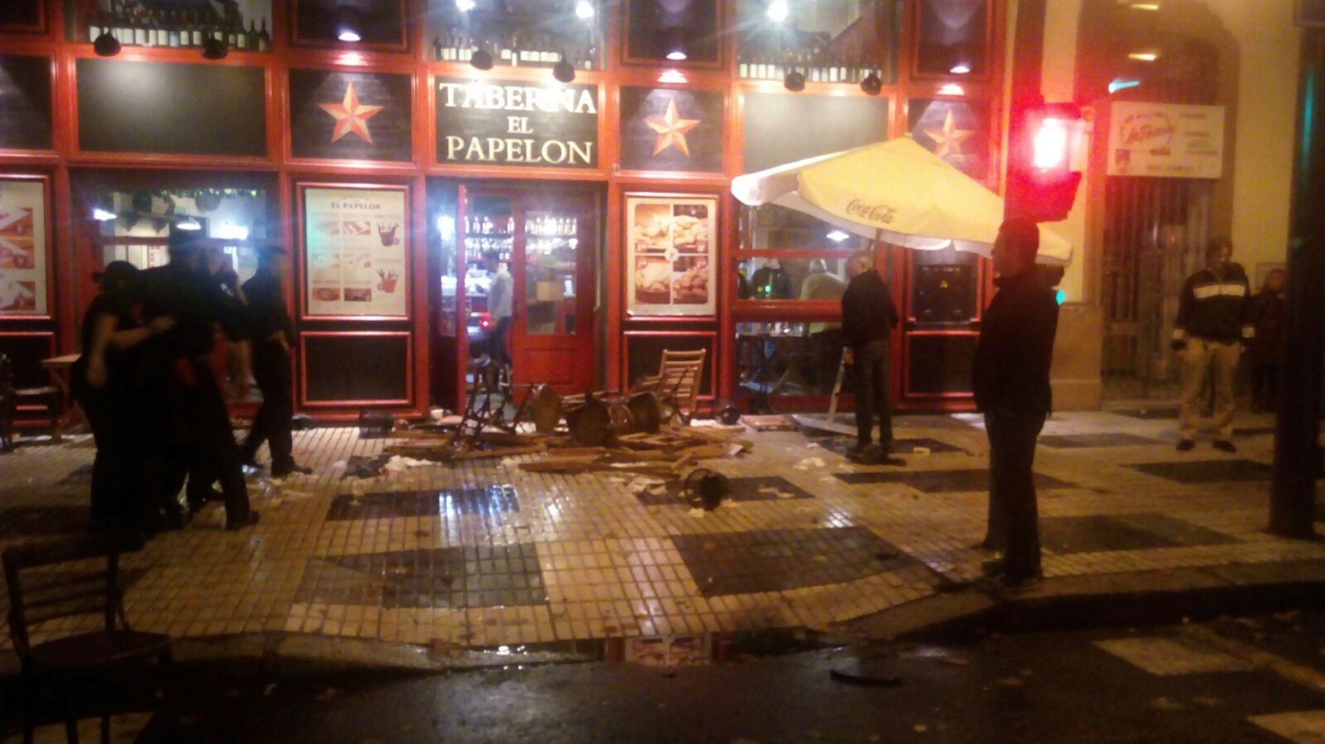 Incidentes between Sevilla and Juventus fans
