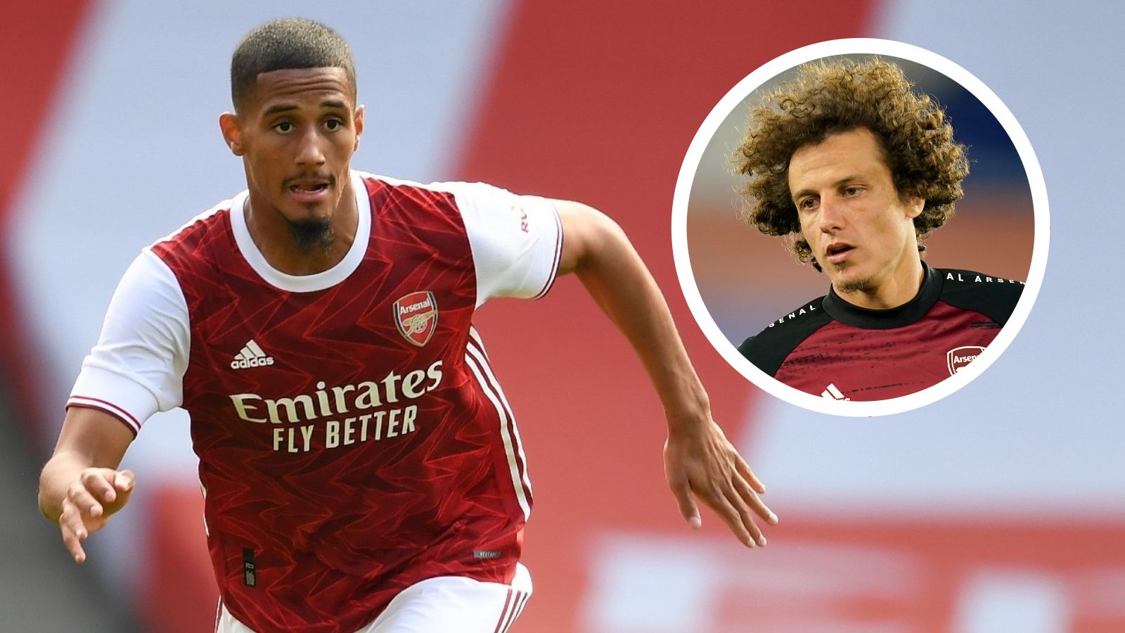 William Saliba David Luiz