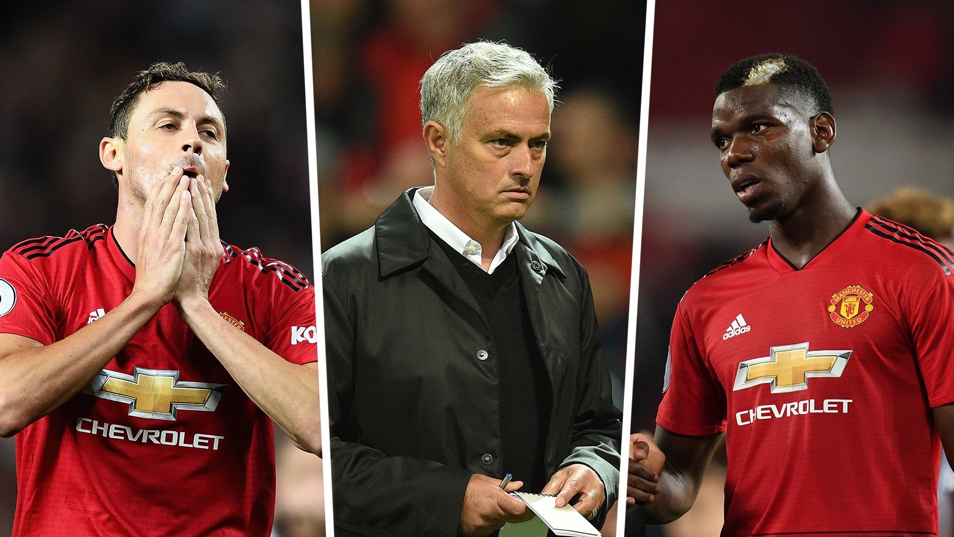 Nemanja Matic Jose Mourinho Paul Pogba split