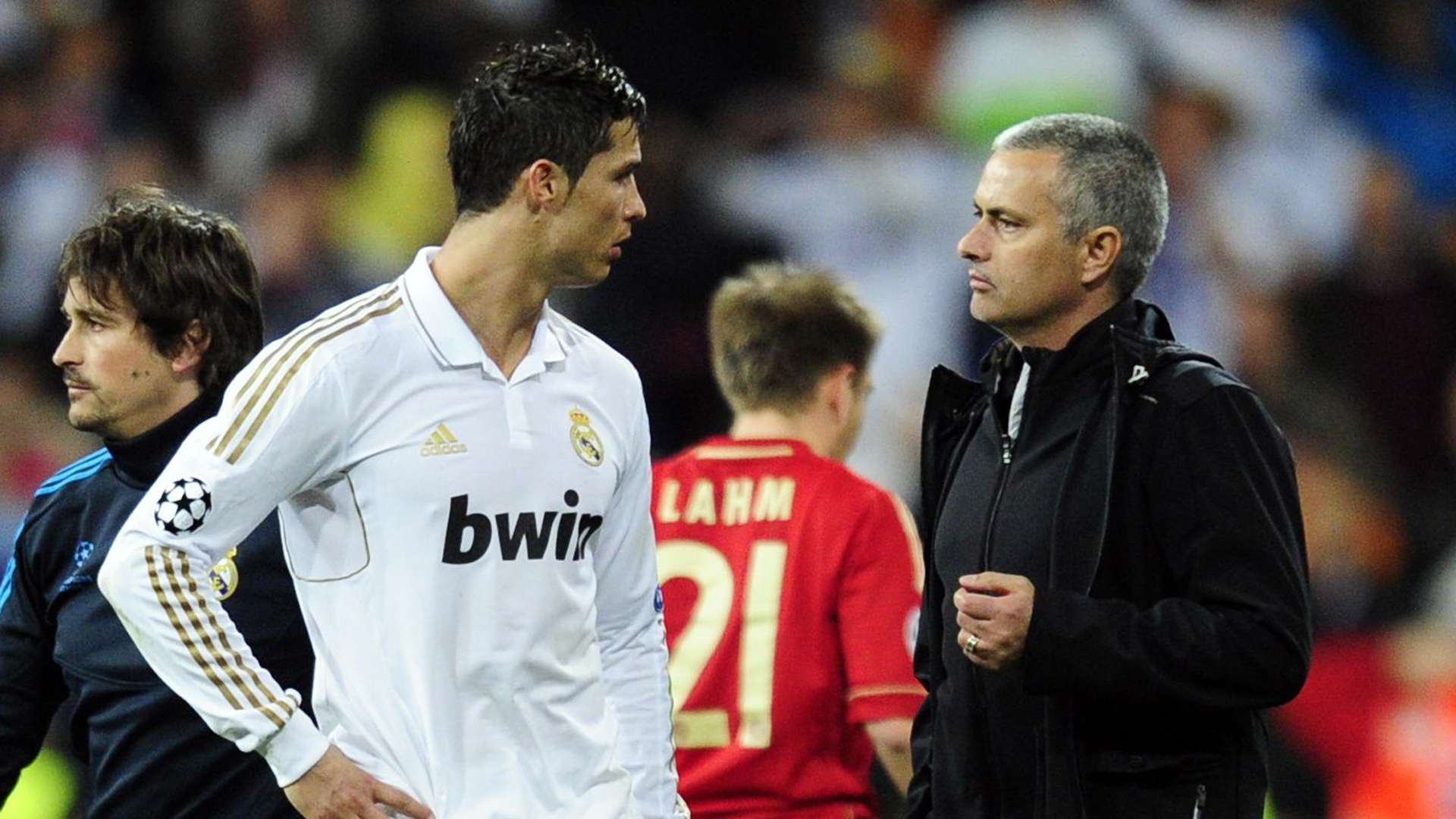 Cristiano Ronaldo Jose Mourinho Real Madrid