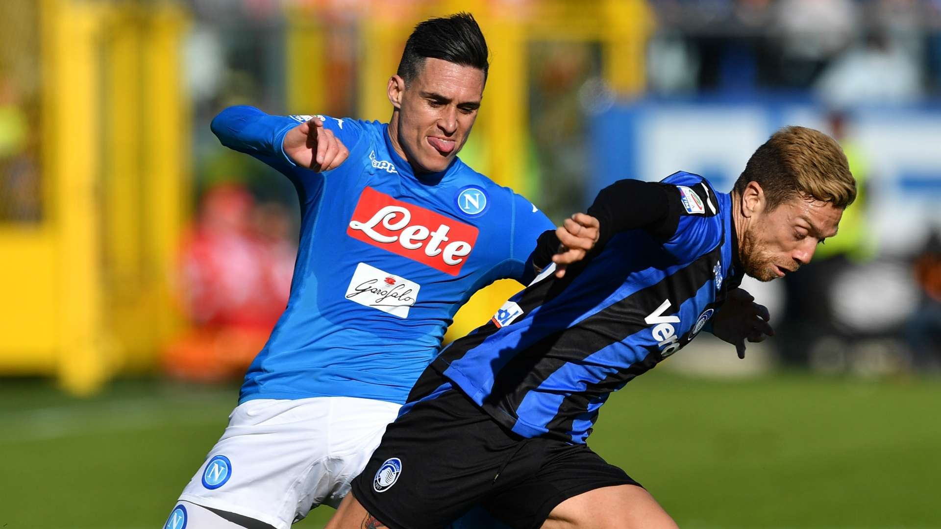 Callejon Papu Gomez Atalanta Napoli Serie A